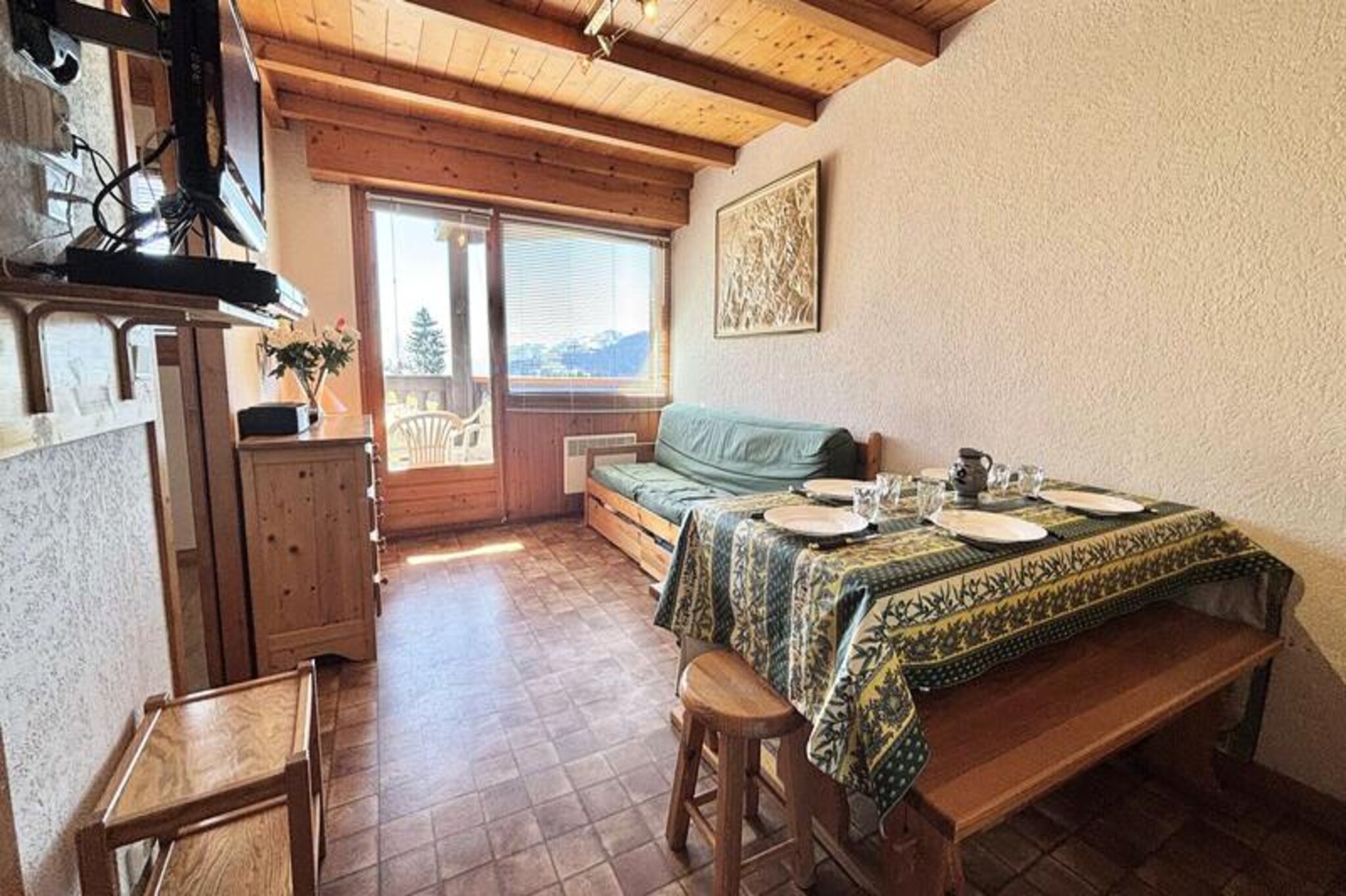 2-room apartment with sleeping alcove in Crest-Voland - sleeps 5