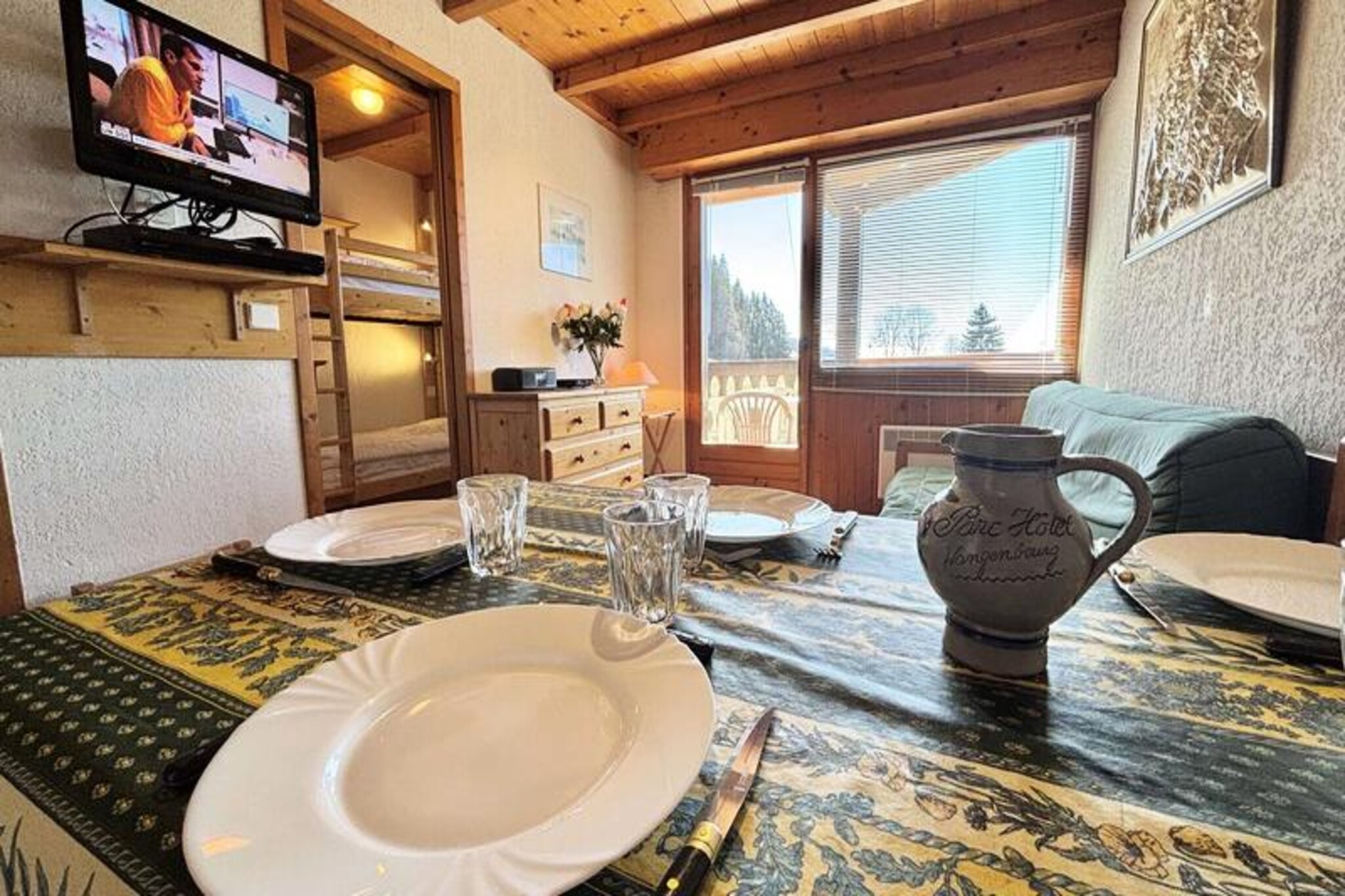 2-room apartment with sleeping alcove in Crest-Voland - sleeps 5