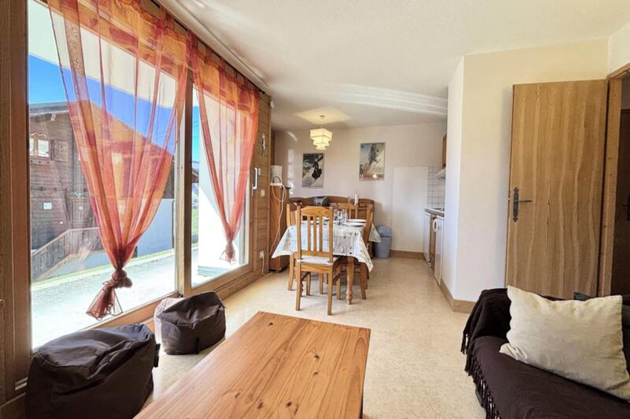 Apartment in Praz-sur-Arly Ski Access