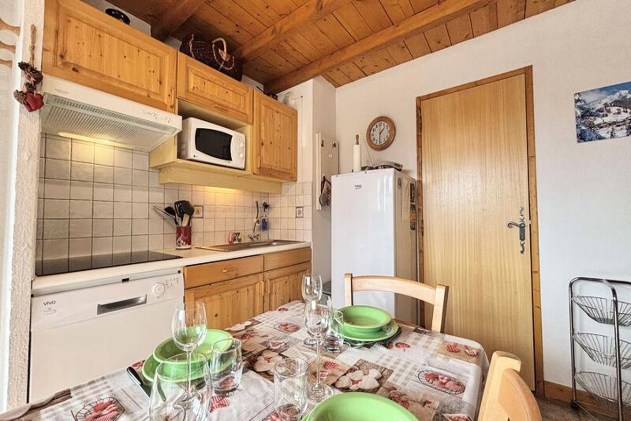 Apartment in Praz-sur-Arly by Ski Slopes
