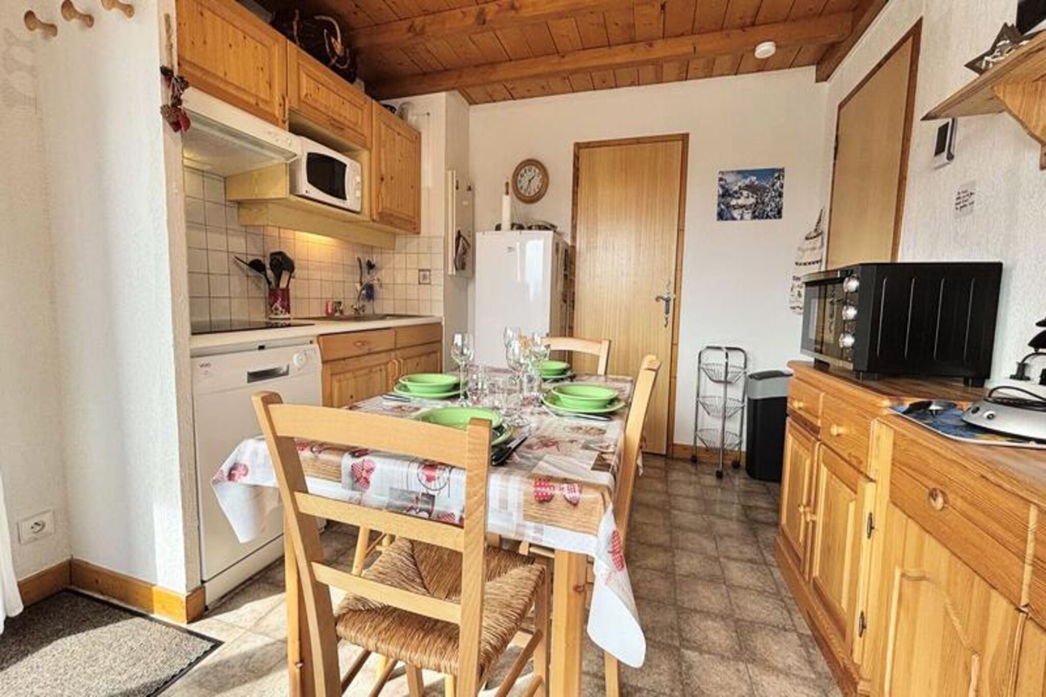 Apartment in Praz-sur-Arly by Ski Slopes