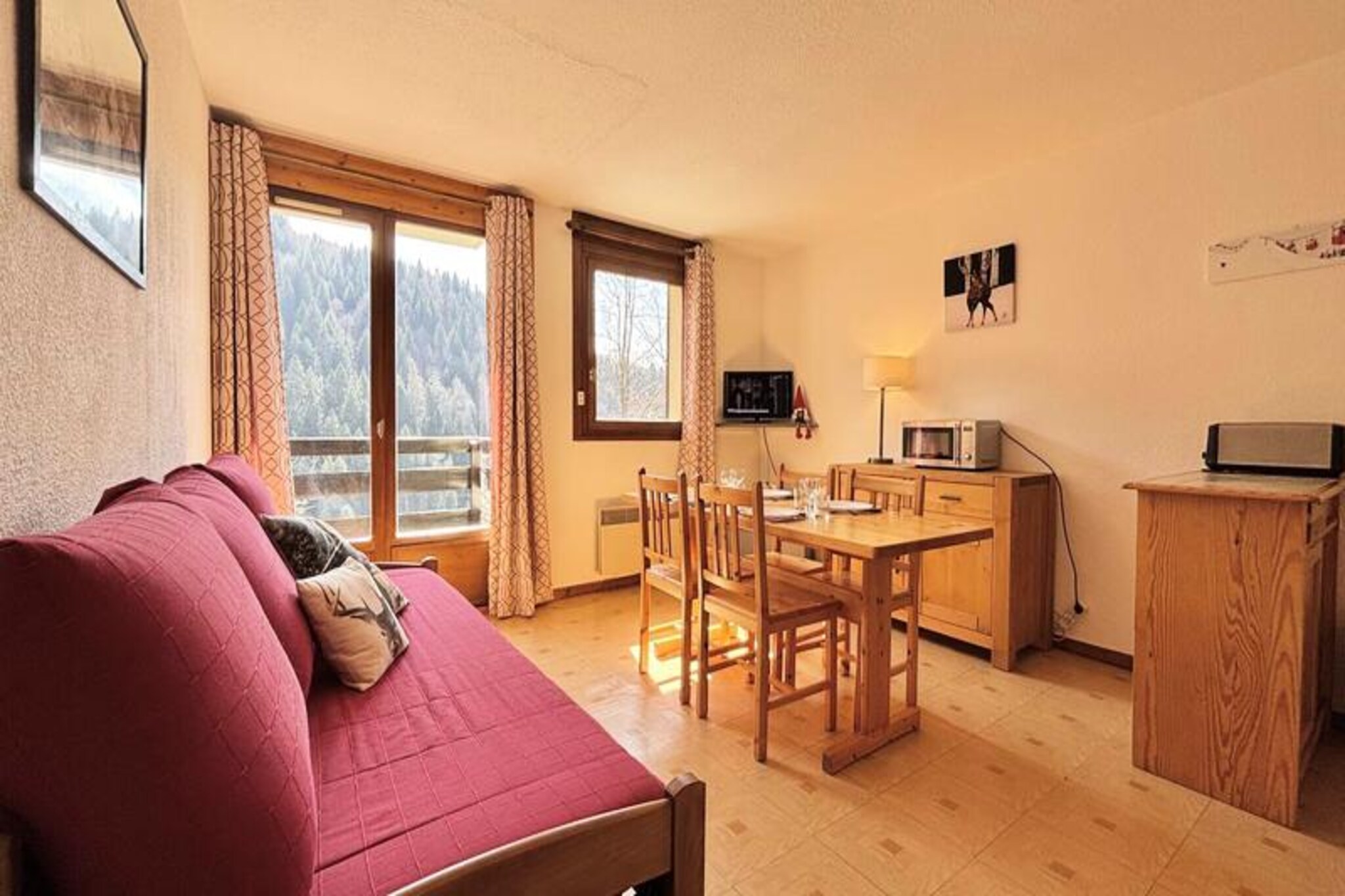 Apartment near slopes in Praz-sur-Arly