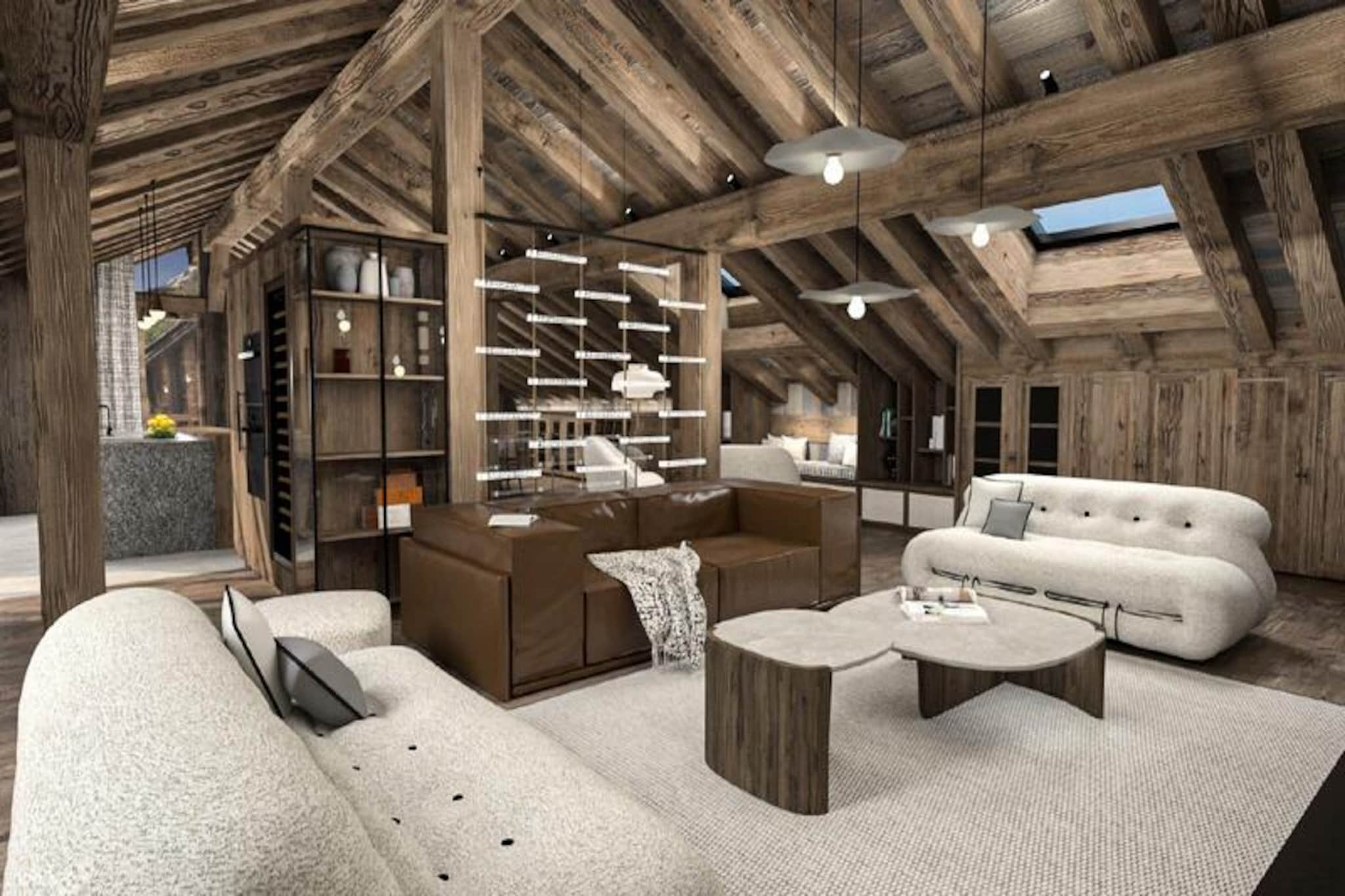 Chalet in Le Raffort with Pool & Sauna