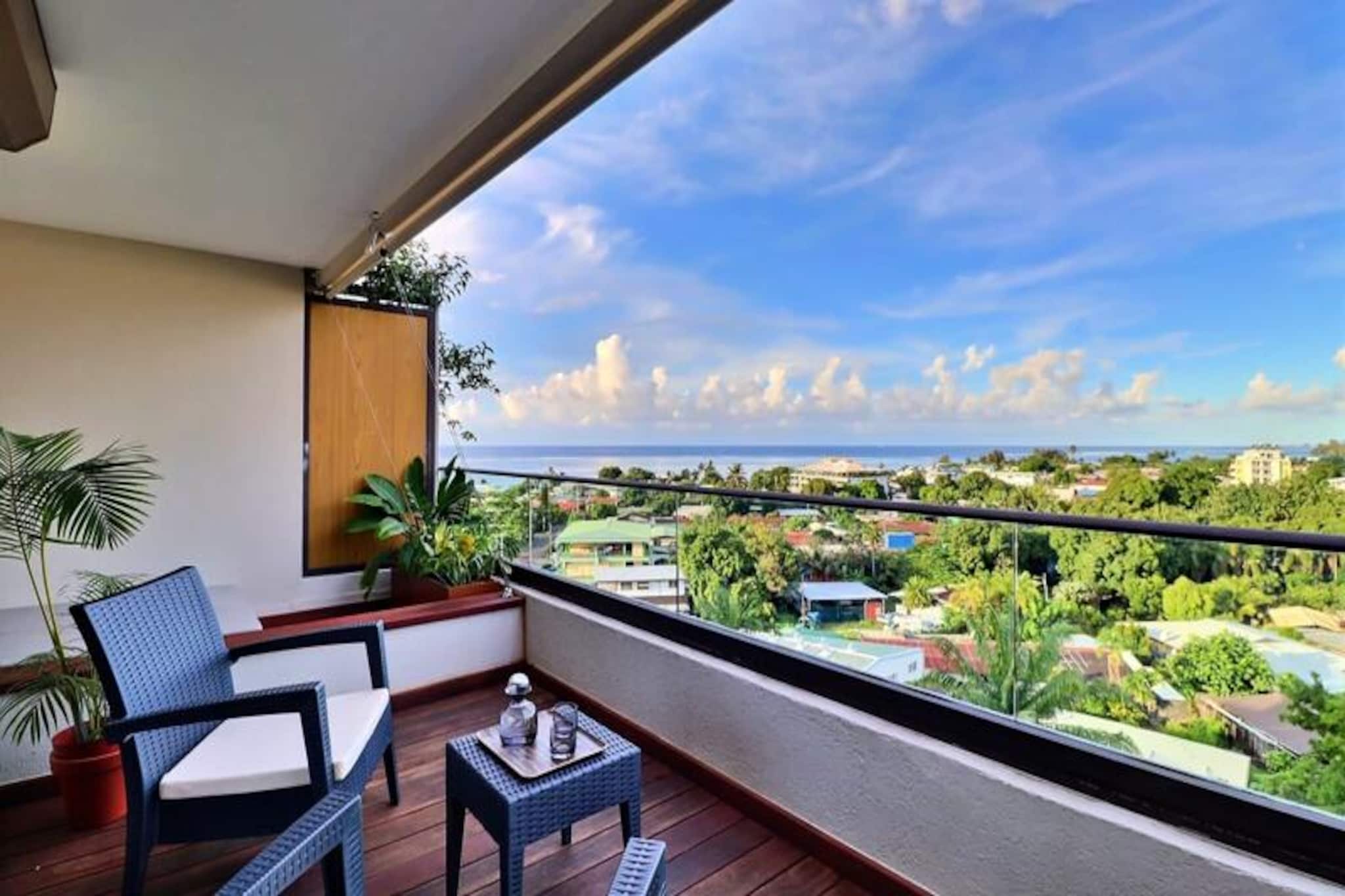 Apartment in Papeete with Lagoon Views