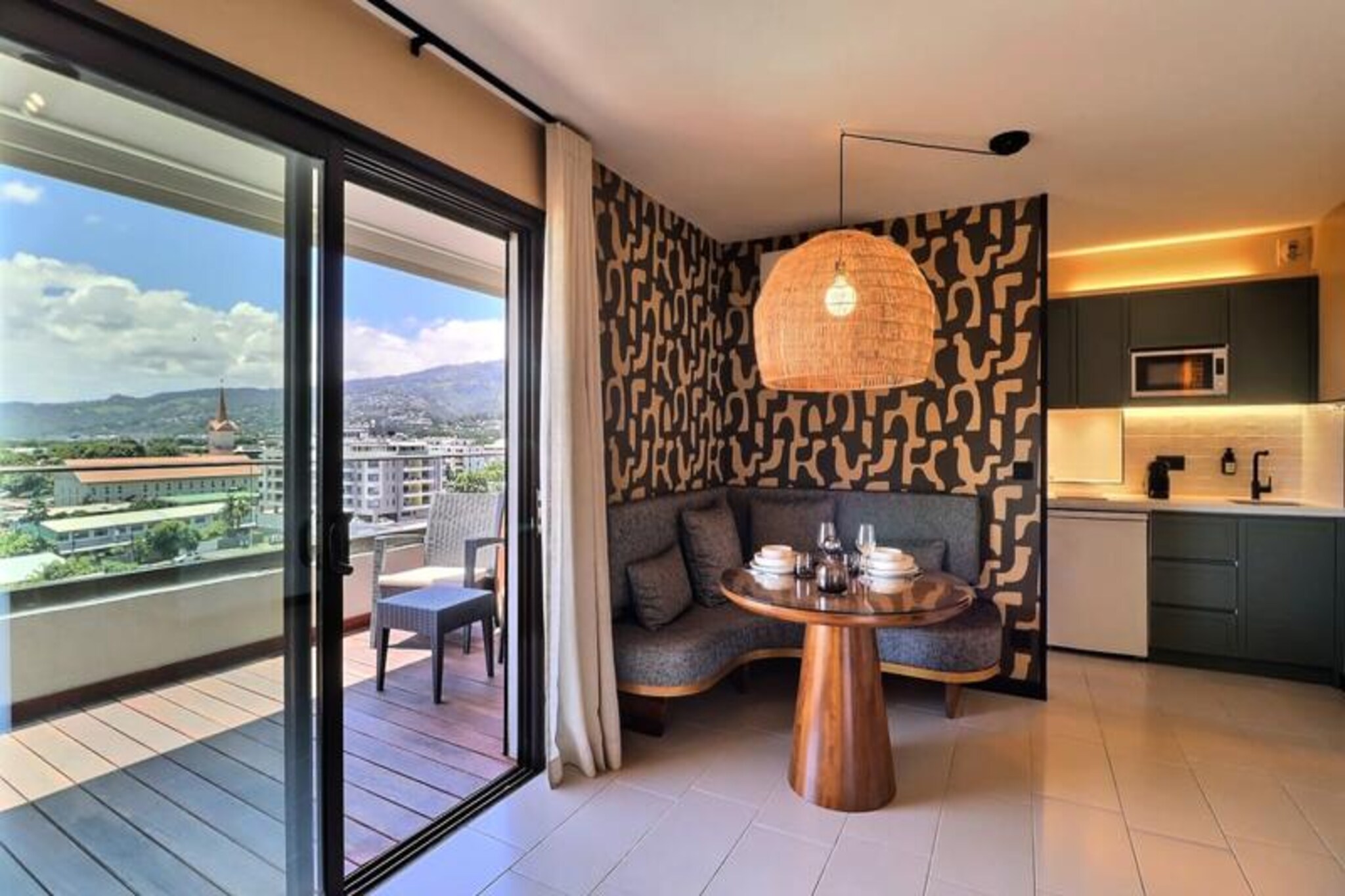 Apartment in Papeete with Lagoon Views