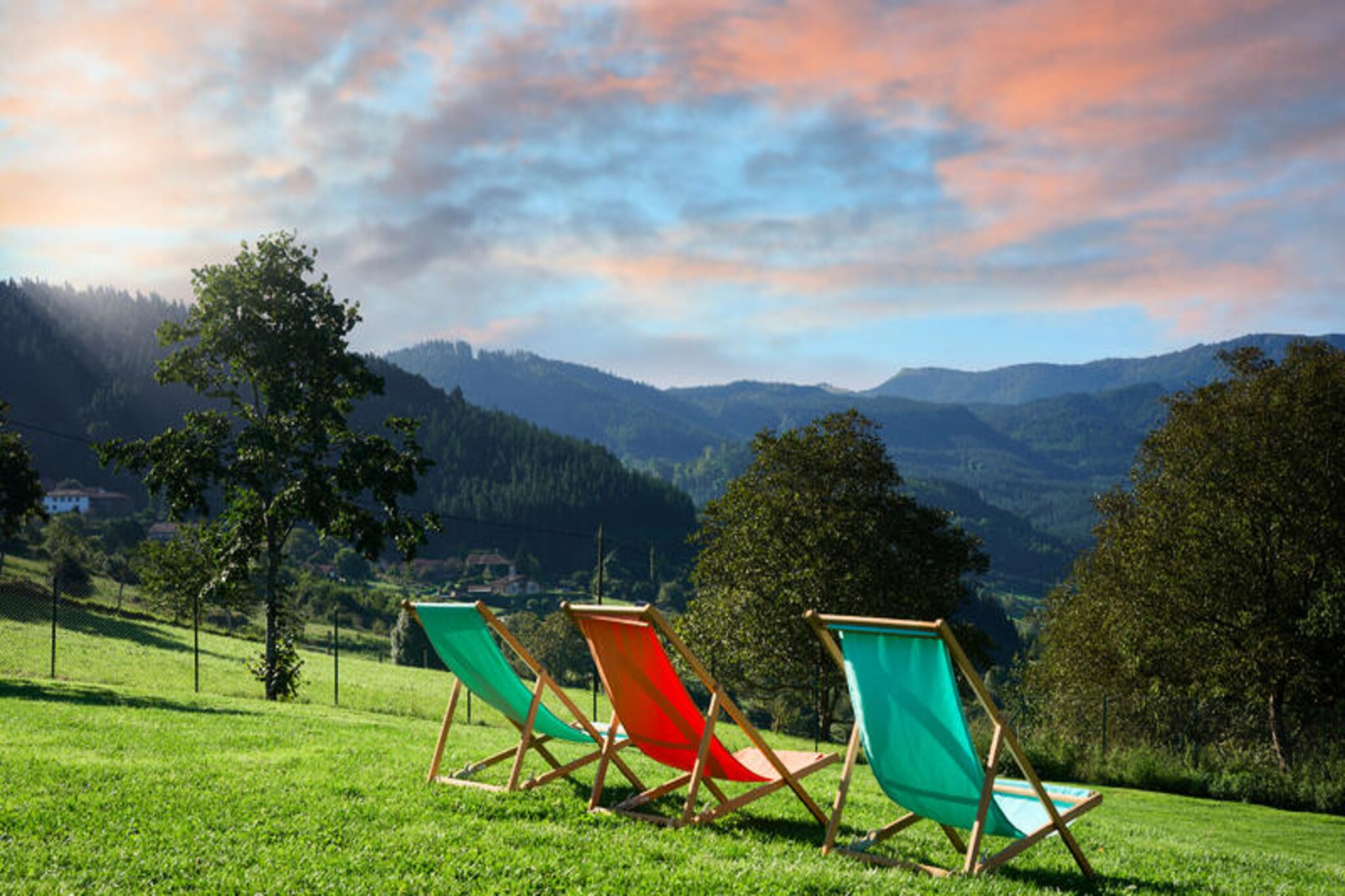 In the charming village of Zeanuri, surrounded by the lush landscapes of the Gorbeia Natural Park, this newly built villa offers a serene retreat for those seeking to reconnect with nature and immerse themselves in the beauty of the Basque Country. With its tranquil setting and breathtaking surroundings, this home invites you to escape the ordinary and embrace the extraordinary. Imagine waking up to the sounds of birdsong, stepping outside to verdant hills and forests, and feeling the fresh mountain air invigorate your senses.
This eco-friendly villa is designed for year-round comfort, featuring energy-efficient construction and a radiant floor heating system powered by an air source heat pump. The ground floor boasts a spacious open-plan living room and kitchen, three double bedrooms, two full bathrooms, and a convenient laundry room. Upstairs, a bright and versatile space awaits, perfect for use as a living area, bedroom, or workspace, catering to your needs whether you're here for leisure or remote work.
Zeanuri’s location within the Gorbeia Natural Park makes it an ideal base for exploration. Just minutes away, discover the enchanting Otzarreta Beech Forest, the cascading Uguna Waterfall, and the serene Saldropo Marsh. The Baltzola Caves are a short drive away, while the cultural hubs of Bilbao, Vitoria-Gasteiz, and Donostia-San Sebastián are all within an hour’s reach.
Whether you’re hiking through forested trails, marveling at natural wonders, or savoring the rich Basque culture, this villa offers the perfect blend of comfort, authenticity, and adventure. Let Zeanuri be your gateway to an unforgettable Basque experience, where every moment is steeped in tranquility and charm.