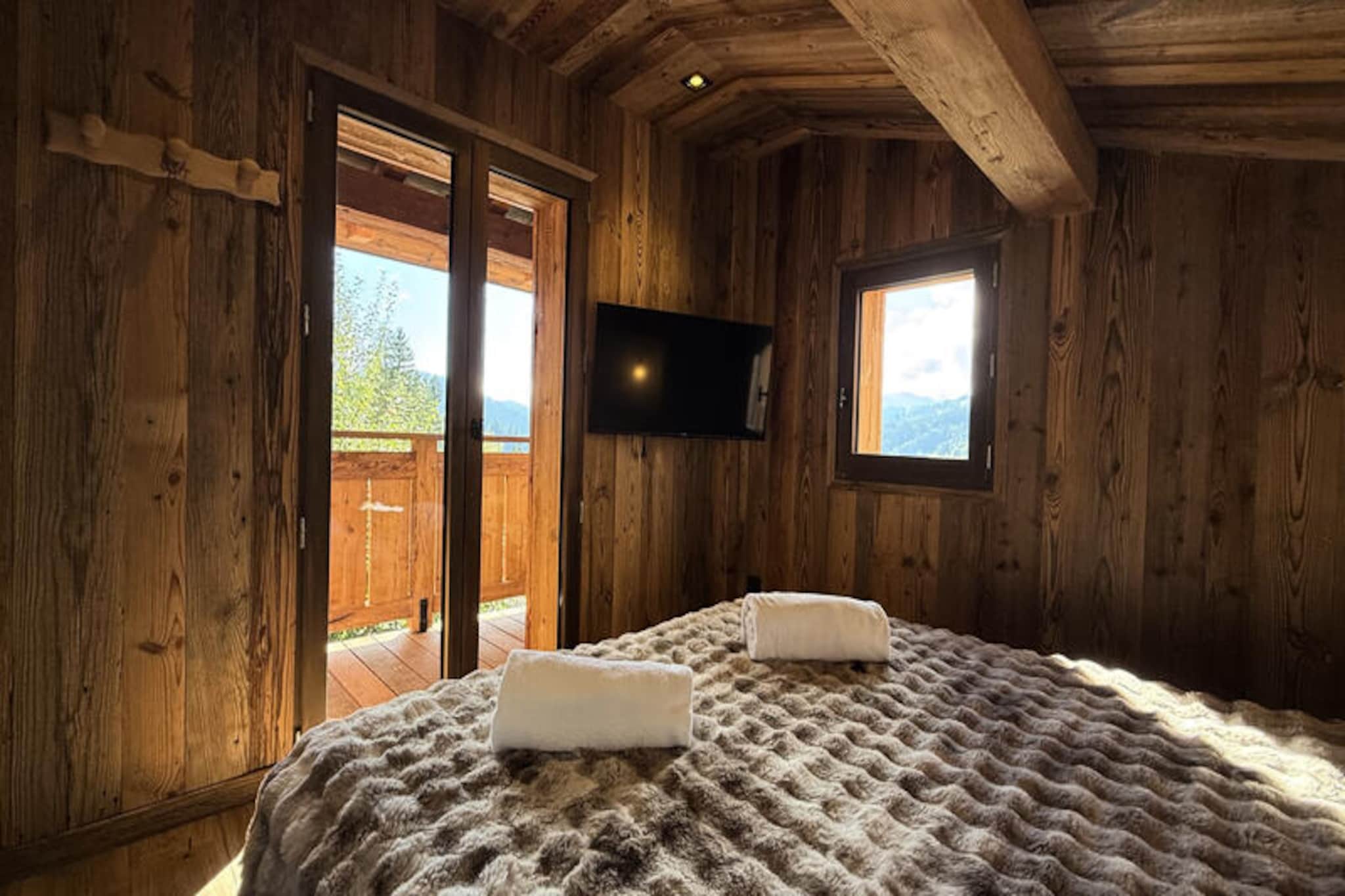 Chalet in Les Gets with Jacuzzi & Views