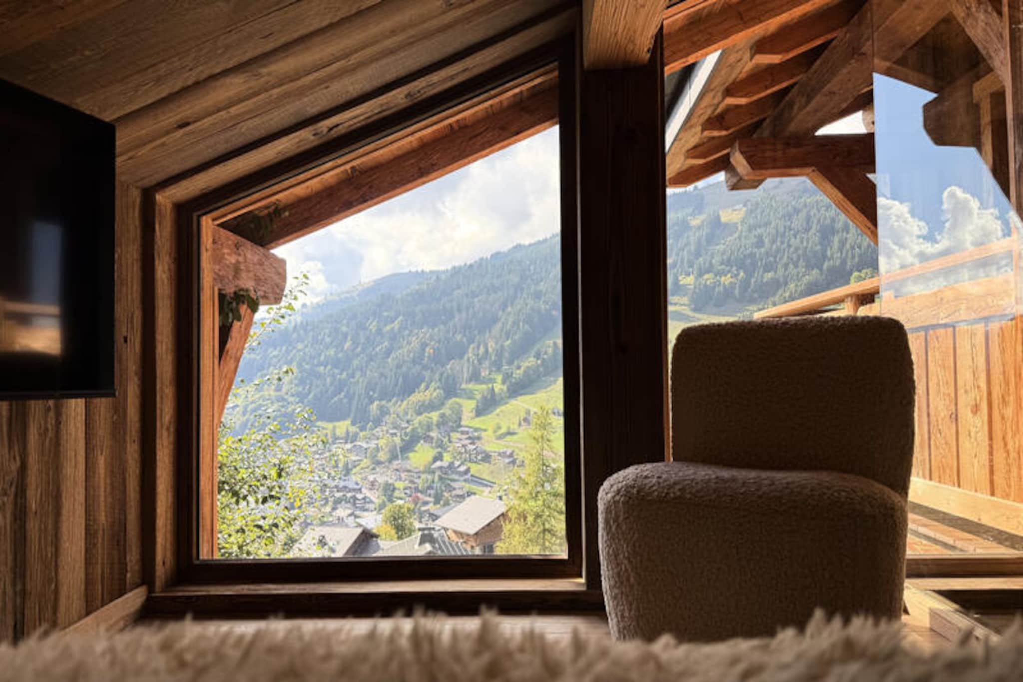 Chalet in Les Gets with Jacuzzi & Views