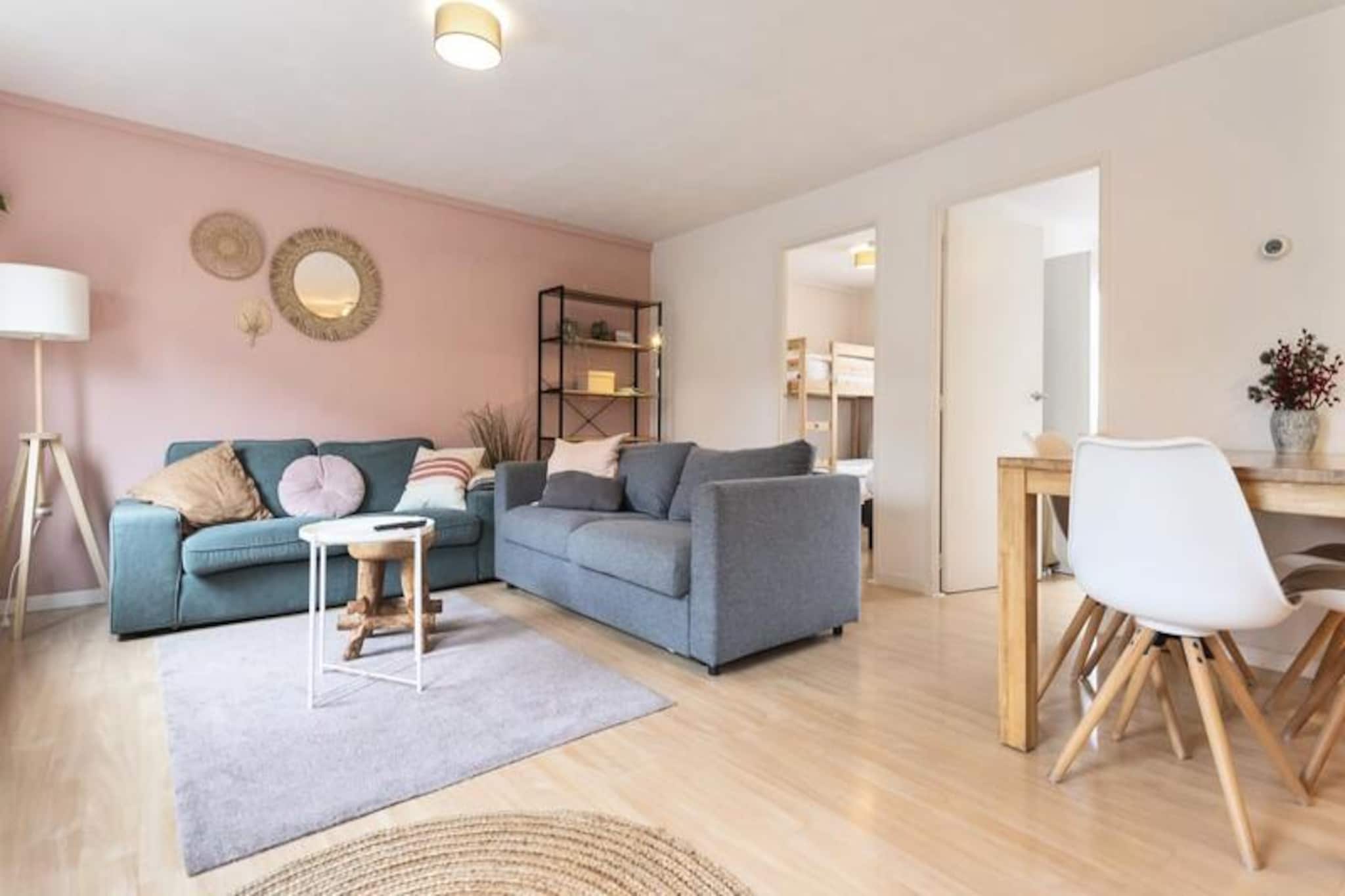 In the heart of one of Zandvoort's most peaceful and eco-friendly neighborhoods, this beautifully renovated family home offers a serene retreat just moments from the vibrant beach life. Recently updated in 2023, the house combines modern luxury with homely comfort, making it the perfect base for families or groups looking to explore the Dutch coast and beyond. With Amsterdam just a 30-minute drive away, you can enjoy the best of both worlds: tranquil seaside charm and bustling city excitement.
 
 Step inside and discover a bright, spacious interior designed with care and attention to detail. The home features two cozy bedrooms, a fully equipped modern kitchen with state-of-the-art appliances, and a comfortable living room where you can unwind after a day of adventures. The private terrace invites you to enjoy your morning coffee in the fresh sea breeze, while the secure private parking and indoor garage provide added convenience. Families will appreciate the thoughtful touches, including a children's playground just across the street and high-quality linens for a restful night's sleep.
 
 Everything you need is within walking distance: the beach, shopping center, restaurants, bars, and even the train station, which offers excellent connections to Haarlem and Amsterdam. Zandvoort, often called Amsterdam Beach, is a haven for outdoor enthusiasts, with activities like surfing, cycling, hiking, and golf all at your fingertips. The town's wide, clean beaches and stunning dune landscapes provide the perfect backdrop for relaxation and adventure alike.
 
 Whether you're seeking a family getaway, a romantic escape, or a base to explore the Netherlands, this home offers privacy, luxury, and an unbeatable location. Create unforgettable memories in this charming seaside retreat, where every detail has been designed to make your stay as comfortable and enjoyable as possible.