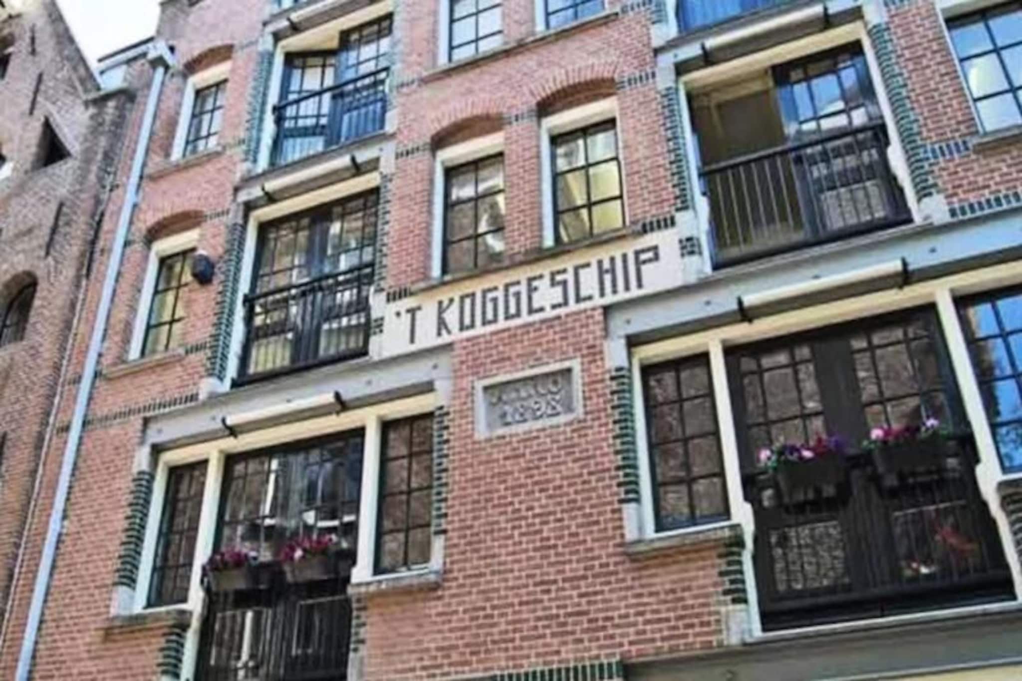 Step into the charm of Amsterdam’s historic district with our uniquely decorated Koggeschip studio. This delightful retreat is housed in a traditional building that exudes character and history, offering an intimate and stylish base for your city adventure. Whether you’re a couple seeking a romantic getaway or a small family exploring the city, this studio promises a memorable stay surrounded by the vibrant energy of Amsterdam’s canals and cobblestone streets.\n\nInside, you’ll find a thoughtfully designed space featuring Art Nouveau and Art Deco furnishings, lovingly restored by the owner. The studio includes a comfortable double bed, a kitchenette for preparing light meals, and a separate bathroom. With Wi-Fi and television provided, you’ll have all the modern comforts to complement the timeless elegance of your surroundings. The private entrance ensures a sense of exclusivity, making it easy to unwind after a day of sightseeing.\n\nLocated just minutes from Amsterdam Central Station, this studio places you at the heart of the city’s most iconic attractions. Wander through the bustling shopping streets, marvel at historical monuments, or take a leisurely canal cruise to experience Amsterdam from a unique perspective. The city’s renowned museums, vibrant nightlife, and diverse culinary scene are all within easy reach, promising endless opportunities for exploration.\n\nFor those looking to venture beyond Amsterdam, the proximity to Central Station makes it effortless to explore other Dutch gems. Whether you’re cycling through picturesque neighborhoods or discovering the rich culture of nearby cities, this studio is your gateway to the best of the Netherlands. Book your stay and immerse yourself in the enchanting spirit of Amsterdam!