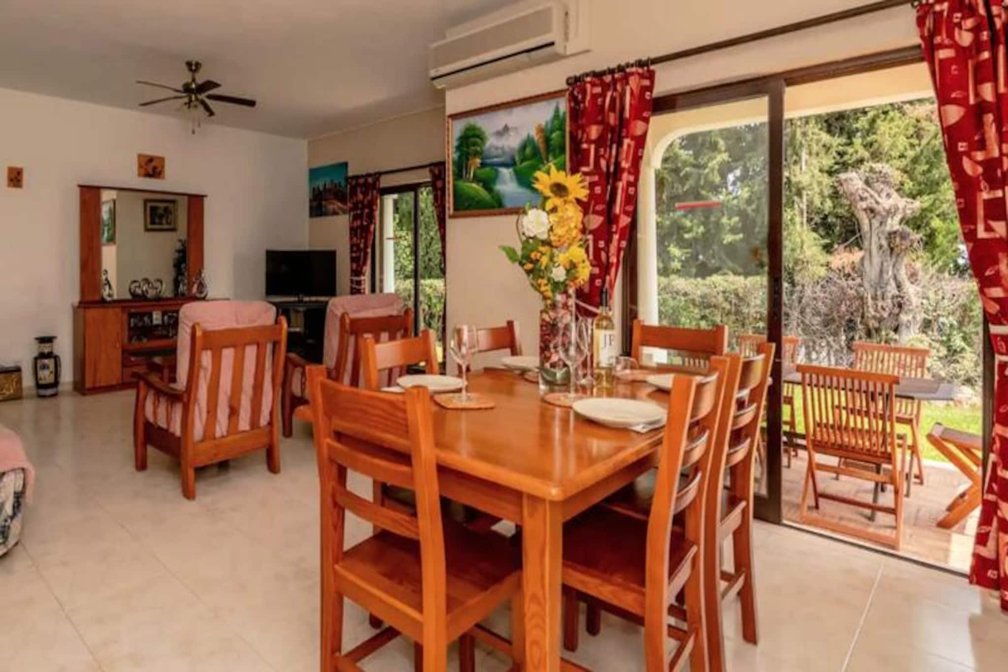 In the quaint village of Vale Judeau, surrounded by the golden landscapes of the Algarve, this traditional three-bedroom villa offers a serene escape for families and friends alike. With its private garden and sparkling pool, this charming retreat invites you to unwind under the warm Portuguese sun, just a short drive from the bustling marina of Vilamoura and the sandy shores of Quarteira. Whether you're seeking relaxation or adventure, this villa is the perfect base for your Algarve holiday. 

Step inside to discover a bright and airy open-plan living and dining area, where mornings begin with breakfast overlooking the pool and evenings are spent sharing stories of the day’s adventures. The fully equipped kitchen is a haven for culinary enthusiasts, offering everything you need to prepare meals with fresh local produce from nearby markets. Each of the three bedrooms is thoughtfully designed, featuring twin beds that can be joined to create a spacious double, ensuring flexibility and comfort for all guests. Two modern bathrooms, including an en-suite in the master bedroom, add to the convenience of this home-away-from-home. 

Outside, the villa’s private garden is a true highlight. Take a refreshing dip in the pool, fire up the barbecue for an alfresco feast, or simply lounge with a good book as the gentle breeze carries the scent of citrus trees. For those who wish to explore, the vibrant marina of Vilamoura, with its lively nightlife and international cuisine, is just minutes away. The stunning beaches of the Algarve, along with the charming towns of Loulé and Almancil, are also within easy reach, offering a mix of natural beauty and cultural treasures. 

Whether you’re here to relax by the pool, explore the Algarve’s picturesque coastline, or savor its rich culinary heritage, this villa promises an unforgettable stay filled with comfort and charm.