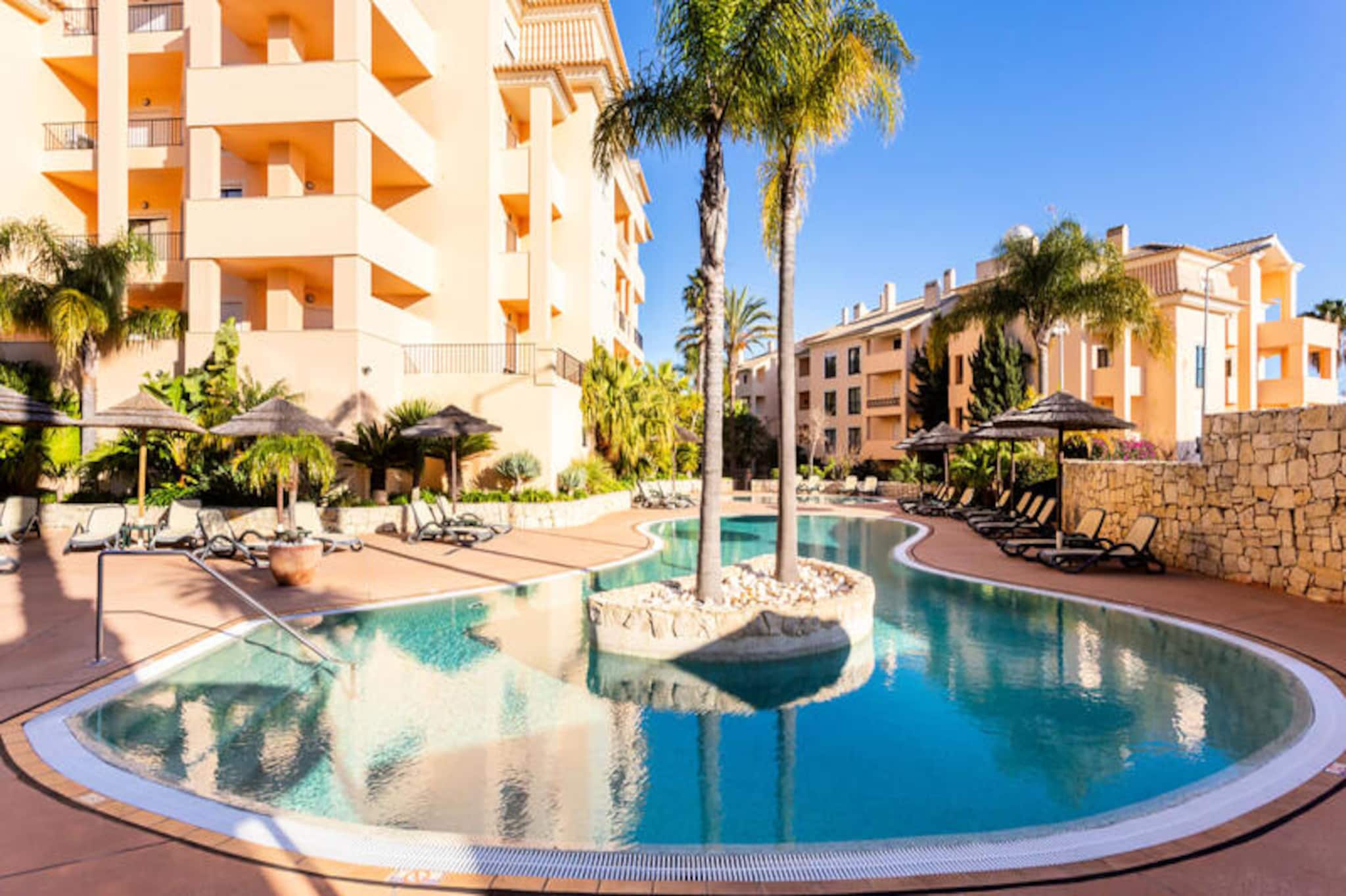 Apartment in Luz with Pools and Beach Access