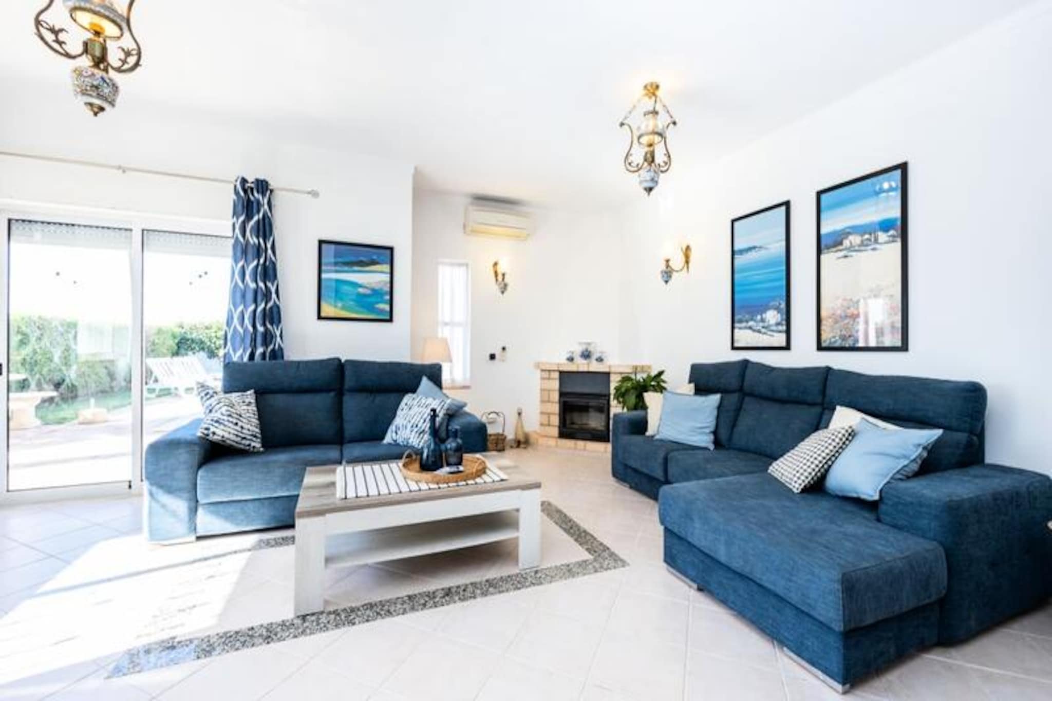 In the heart of the Algarve, this exquisite villa offers a serene retreat just moments from the golden sands of Galé and São Lourenço beaches. Surrounded by lush gardens and bathed in the warmth of the Portuguese sun, this property invites you to unwind in style and comfort. Whether you’re sipping your morning coffee on the terrace or enjoying a refreshing dip in the private pool, every moment here feels like a celebration of life’s simple pleasures. 
 
 Inside, the villa is thoughtfully designed to cater to families and groups. The ground floor features a spacious living room with satellite TV and a DVD player, perfect for cozy evenings. A fully equipped kitchen awaits culinary enthusiasts, while the dining area opens directly onto the terrace for al fresco meals. The villa boasts four air-conditioned bedrooms, including a luxurious upstairs suite with a private terrace and en-suite bathroom. With three bathrooms in total, there’s ample space for everyone to relax and recharge. 
 
 Step outside to discover your private oasis. The 4m x 9.5m swimming pool is the centerpiece of the beautifully landscaped garden, complemented by a barbecue and outdoor dining area. Whether lounging poolside or enjoying a family meal under the stars, the outdoor spaces are designed for unforgettable moments. 
 
 Located in the charming village of Galé, the villa is a short stroll from renowned restaurants offering everything from authentic Portuguese dishes to Mediterranean cuisine. For a touch of indulgence, the nearby W Algarve hotel offers spa services and fine dining. A short drive brings you to Albufeira’s historic center, where vibrant nightlife and cultural treasures await. With its blend of tranquility and accessibility, this villa is the perfect base for your Algarve adventure.