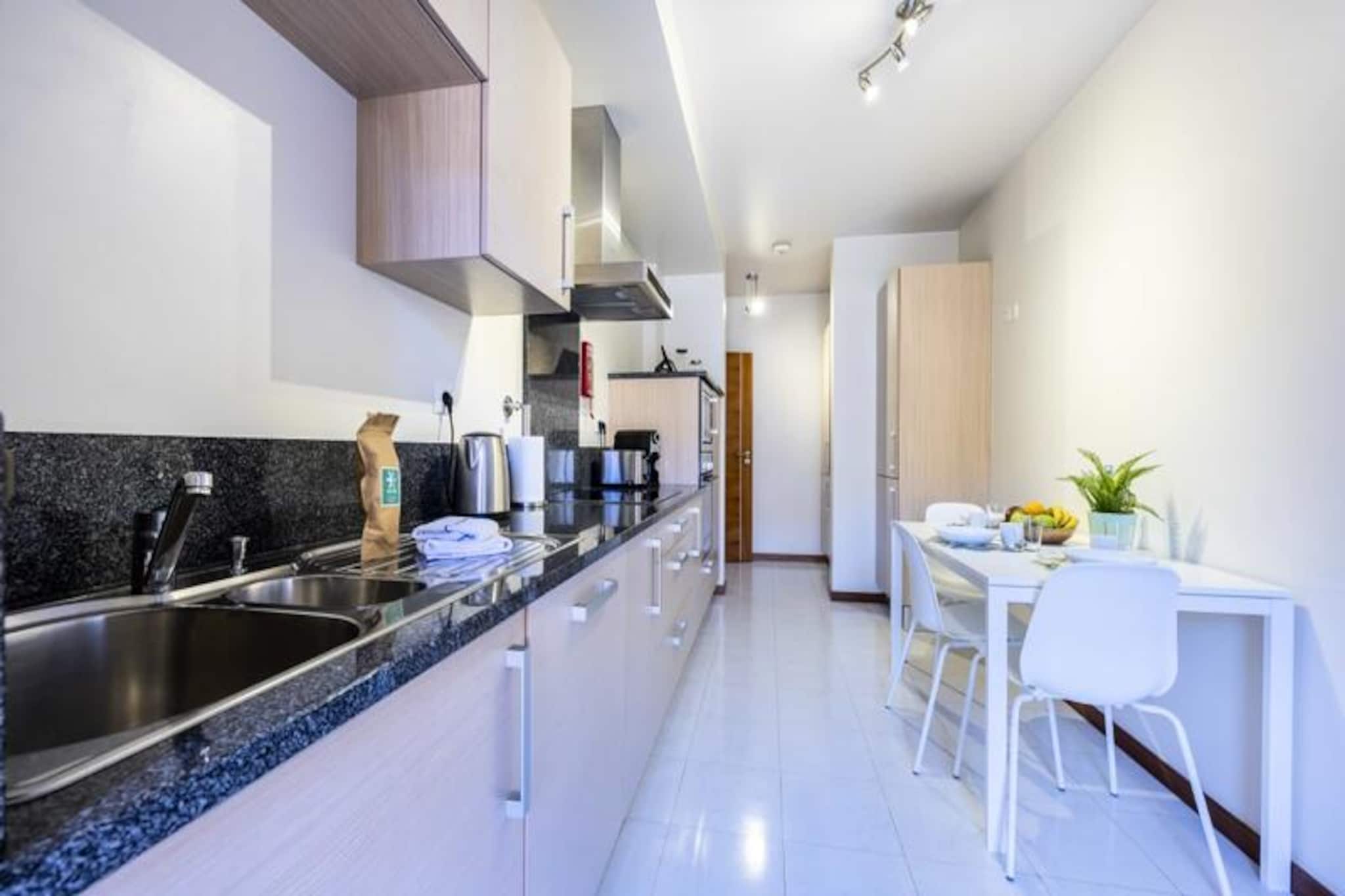 Awaken your senses in the serene coastal village of Praia da Luz, where this luxurious apartment offers a perfect blend of modern comfort and natural beauty. With breathtaking views of the endless Atlantic Ocean and the iconic Rocha Negra cliffs, every moment here feels like a postcard come to life. Whether you're sipping your morning coffee on the balcony or enjoying a sunset stroll along the golden sands, this is a destination that promises relaxation and inspiration. 
 
 Step inside this elegantly designed apartment, where high-end finishes and thoughtful details create an atmosphere of pure indulgence. The fully equipped kitchen boasts Siemens appliances, while the Roca bathroom fixtures add a touch of sophistication. Modern amenities such as satellite TV, air conditioning, and electric window locks ensure your stay is as comfortable as it is stylish. Nestled within the Baía da Luz Resort, the property is inspired by Arabic and Roman architecture, offering a unique and warm ambiance. The lush gardens surrounding the resort are home to two large swimming pools, a children’s pool, a playground, and even a tennis court, making it an ideal retreat for families and couples alike. 
 
 Beyond the resort, Praia da Luz offers a charming blend of traditional Portuguese culture and modern seaside allure. Explore the cobbled streets, dine at local restaurants, or simply relax on the beach framed by dramatic cliffs. For adventure seekers, nearby Lagos provides opportunities for water sports, boat trips, and exploring historic landmarks. Golf enthusiasts will appreciate the four courses within a short drive, while nature lovers can discover the Algarve’s stunning coastline through hiking or kayaking. 
 
 Whether you’re seeking tranquility, adventure, or a mix of both, this apartment in Praia da Luz is your gateway to an unforgettable Algarve escape. Let the soothing sounds of the ocean and the beauty of the landscape create memories that will last a lifetime.