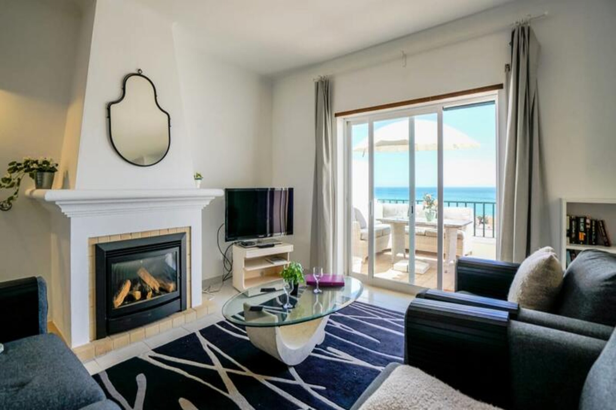 Apartment in Luz with Ocean View Balcony