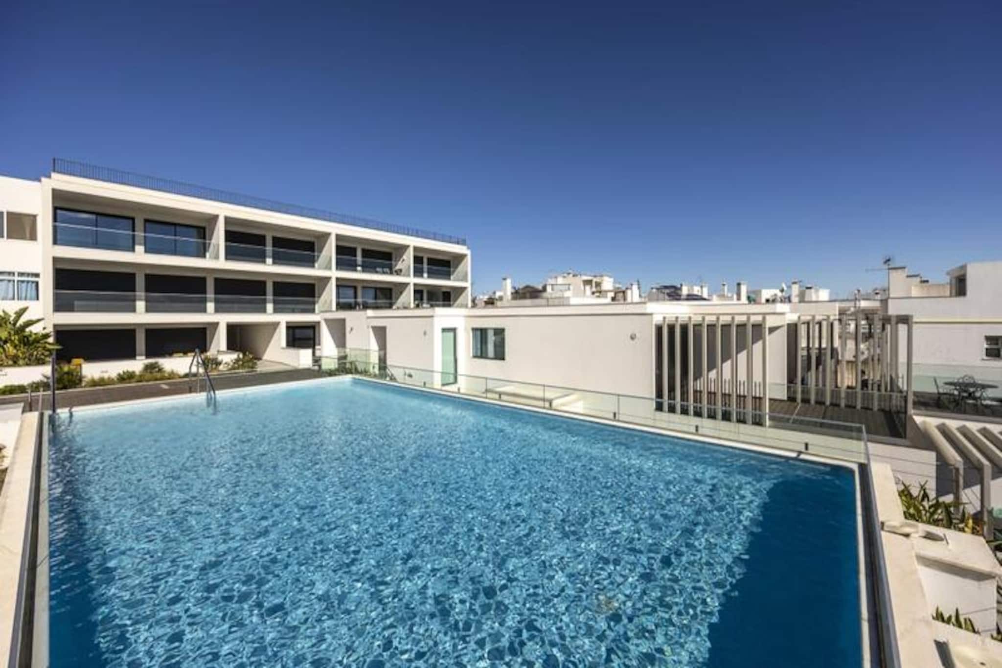 Apartment in Fuseta with Beachfront Pool