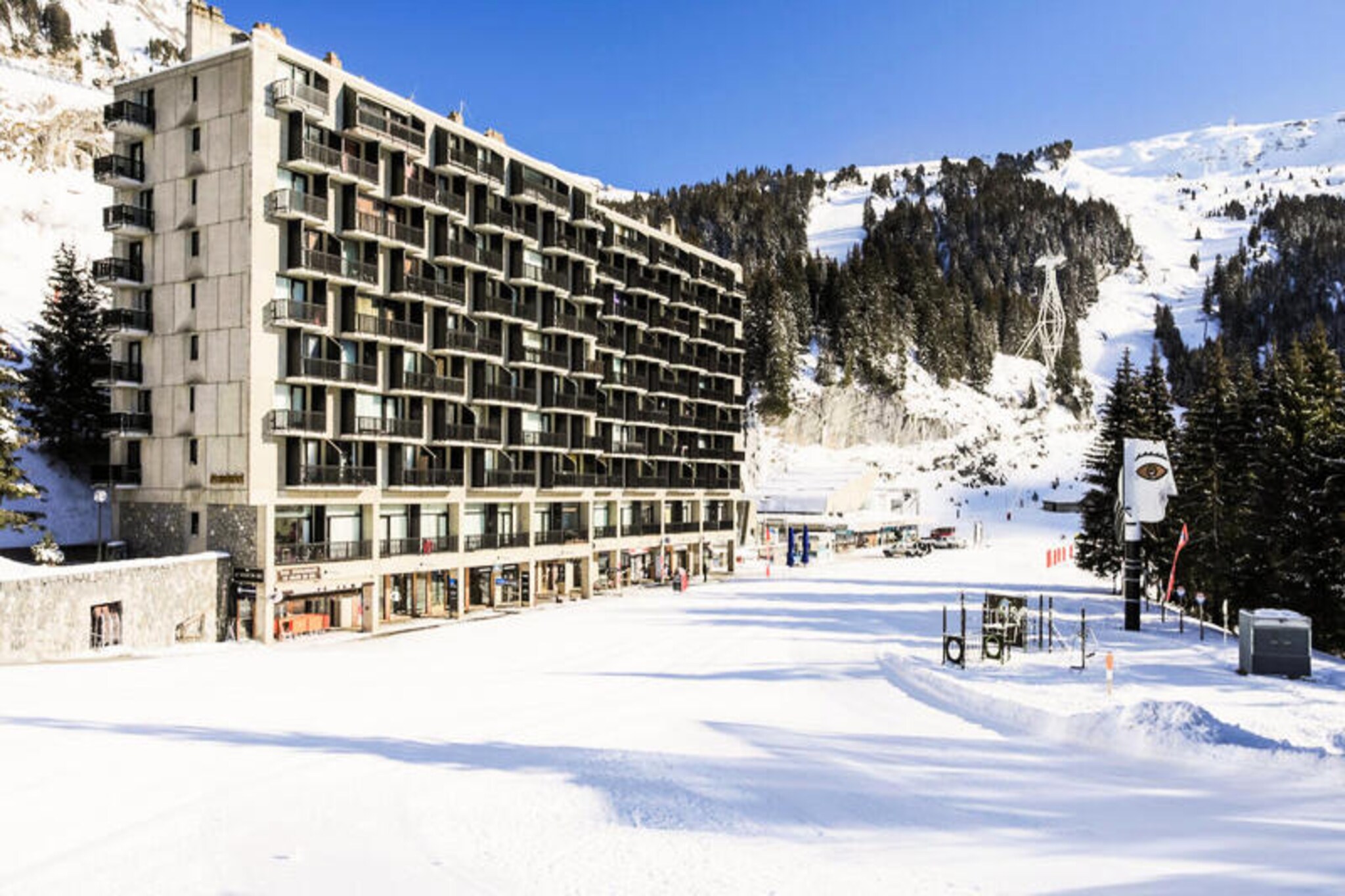 Apartment in Flaine by the Ski Slopes
