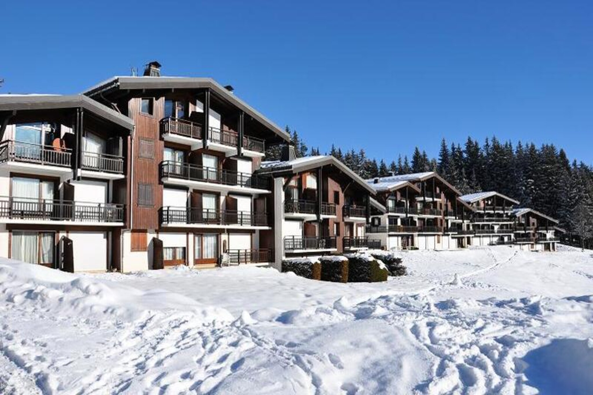 Apartment in Lachat with Ski-In Access