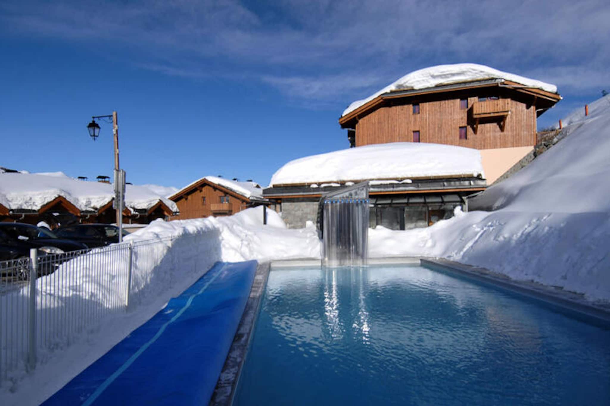 Perched at the gateway of the picturesque Valmeinier resort, Odalys Le Grand Panorama I Residence offers a serene alpine escape surrounded by the breathtaking beauty of the Écrins and Vanoise National Parks. This sun-drenched region, shared with the charming village of Valloire, boasts four stunning slopes that rise to an impressive 2,600 meters, creating a paradise for winter sports enthusiasts and nature lovers alike. Whether you’re seeking adventure or tranquility, this destination promises unforgettable moments in the heart of the French Alps.
The residence features 115 charming apartments housed within traditional stone and wood chalets, complete with rustic slate roofs that blend harmoniously with the natural surroundings. Your private triplex chalet, designed for up to 10 guests, offers a cozy living room with a pull-out sofa bed, a fully equipped kitchen, two double bedrooms, and two twin bedrooms. With a bathroom, a shower room, and a separate WC, every detail has been thoughtfully arranged to ensure your comfort. After a day on the slopes, unwind in the heated outdoor swimming pool or indulge in a soothing sauna session. Modern amenities such as WiFi, a flat-screen TV, and optional extras like a baby kit and covered parking make your stay even more convenient.
Located just 800 meters from the resort center and 500 meters from the slopes, with a complimentary shuttle service for easy access, you’ll find yourself perfectly positioned to explore the area. From ice skating and night skiing to paragliding and winter tobogganing, the activities nearby are as diverse as the landscape. In the warmer months, the region transforms into a haven for hikers and outdoor enthusiasts, with endless trails and mesmerizing views.
Whether you’re planning a family getaway or a group retreat, this chalet offers the perfect blend of comfort, adventure, and natural beauty. Create lasting memories in this idyllic alpine setting, where every moment is a celebration of the great outdoors.