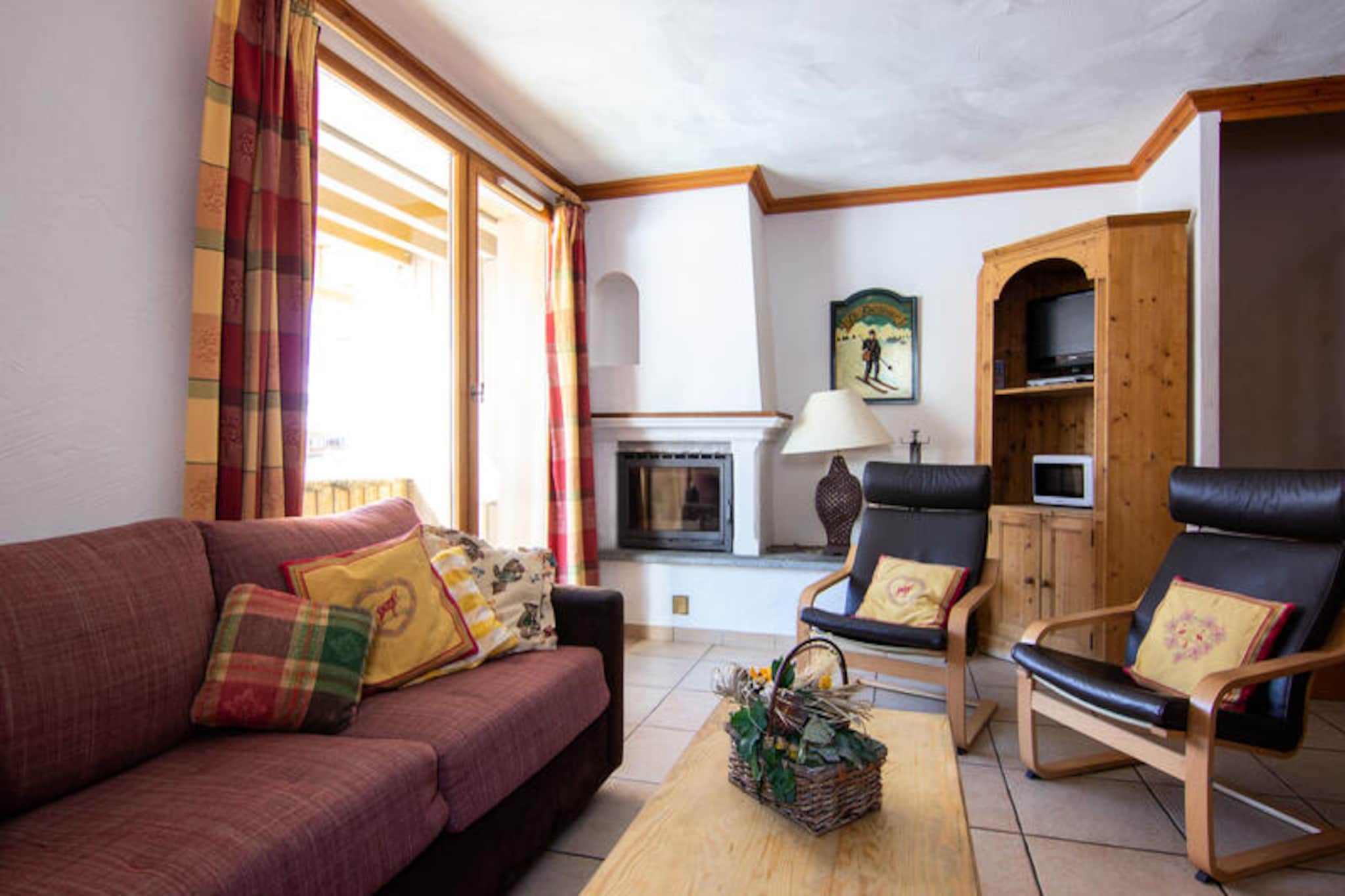 Apartment in Scenic Chalet with Ski Lockers