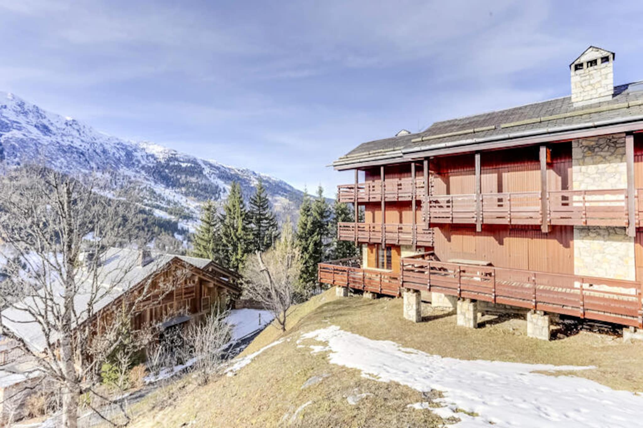 Apartment in Méribel with Slope Access