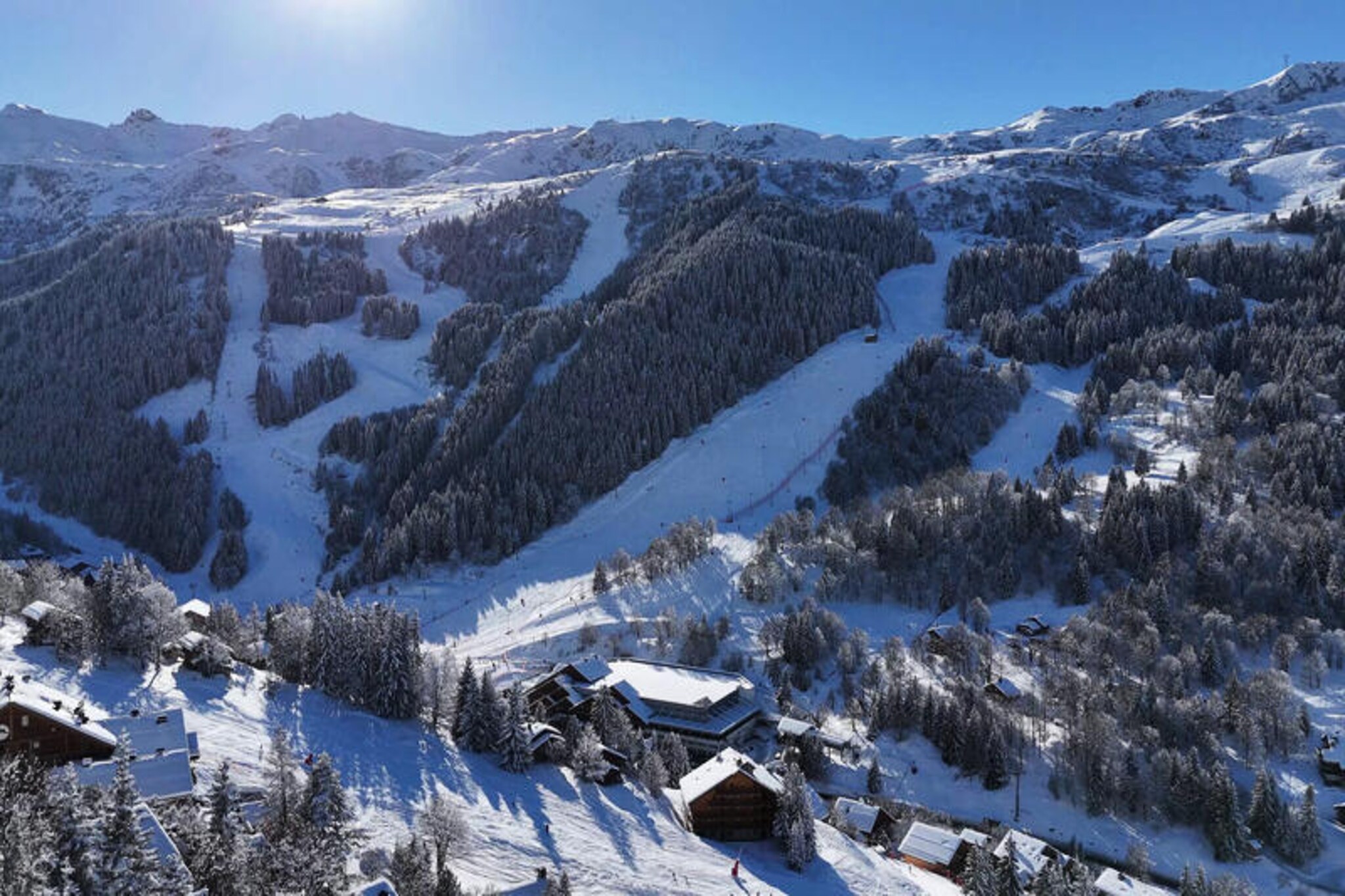 Apartment in Méribel with Slope Access