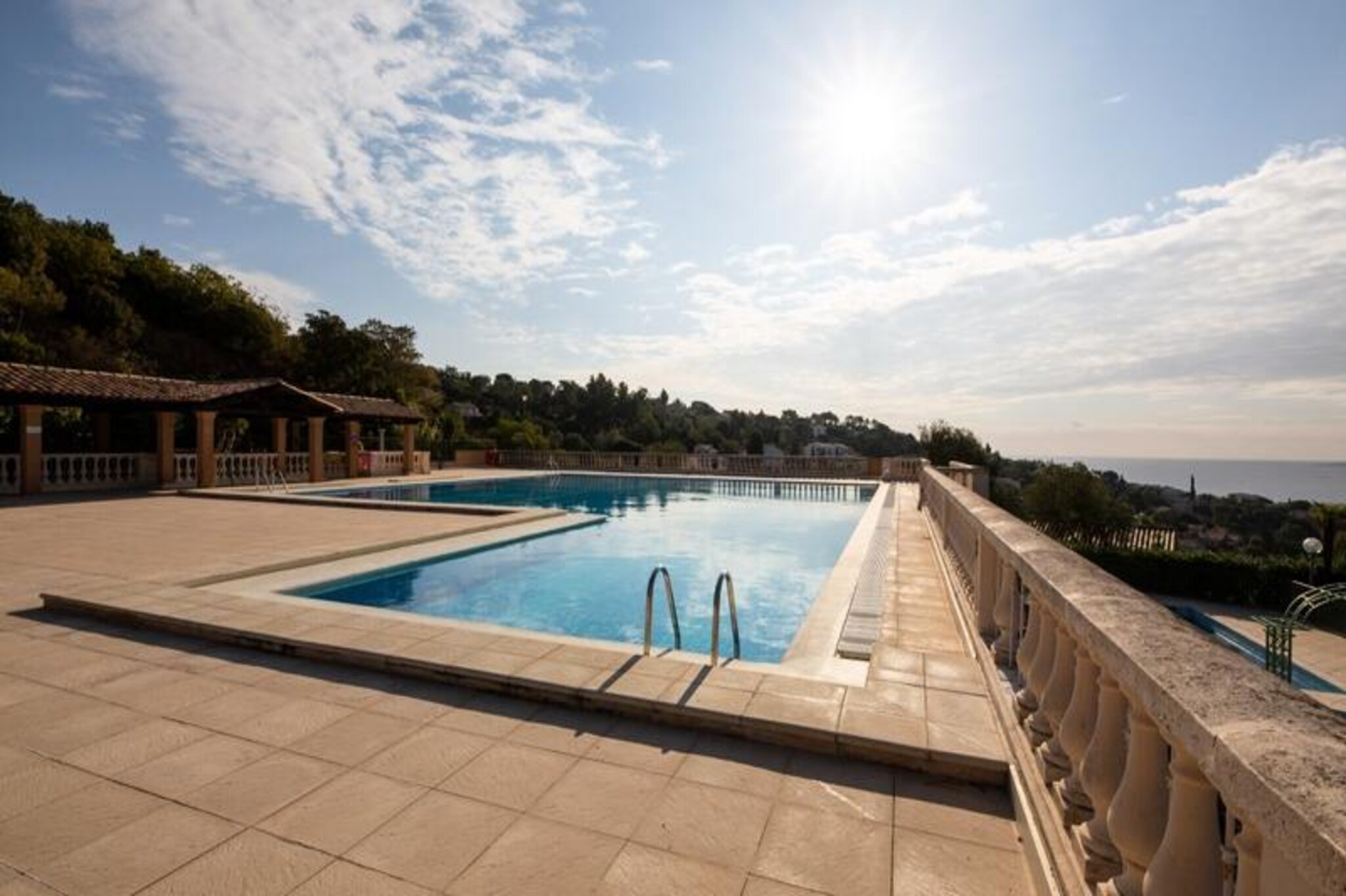 Apartment in Les Issambres with Pool View