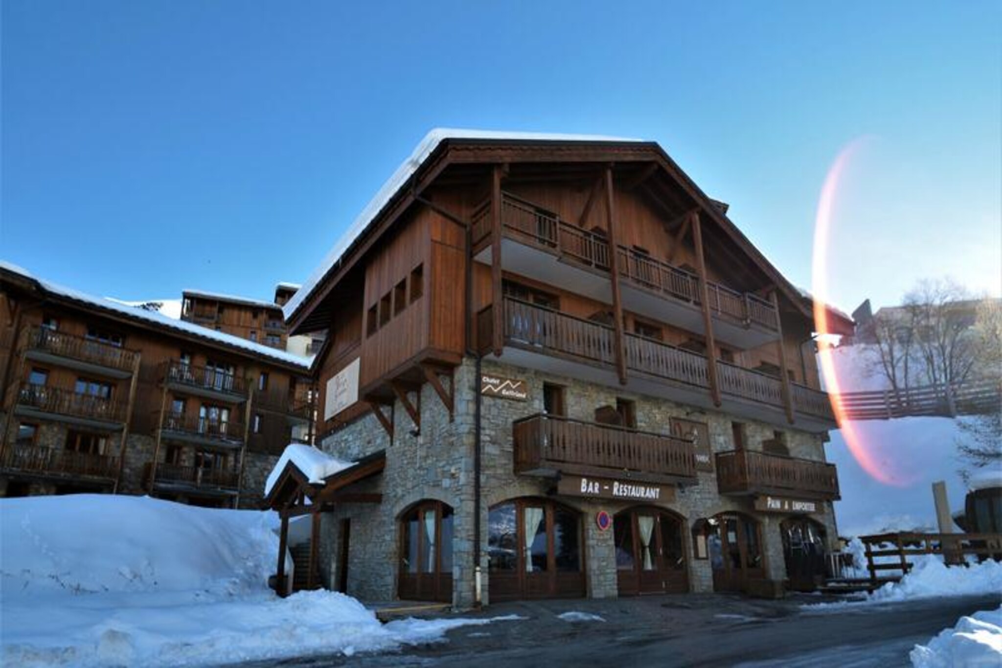 Triplex close to the slopes in the heart of the 3 Valleys