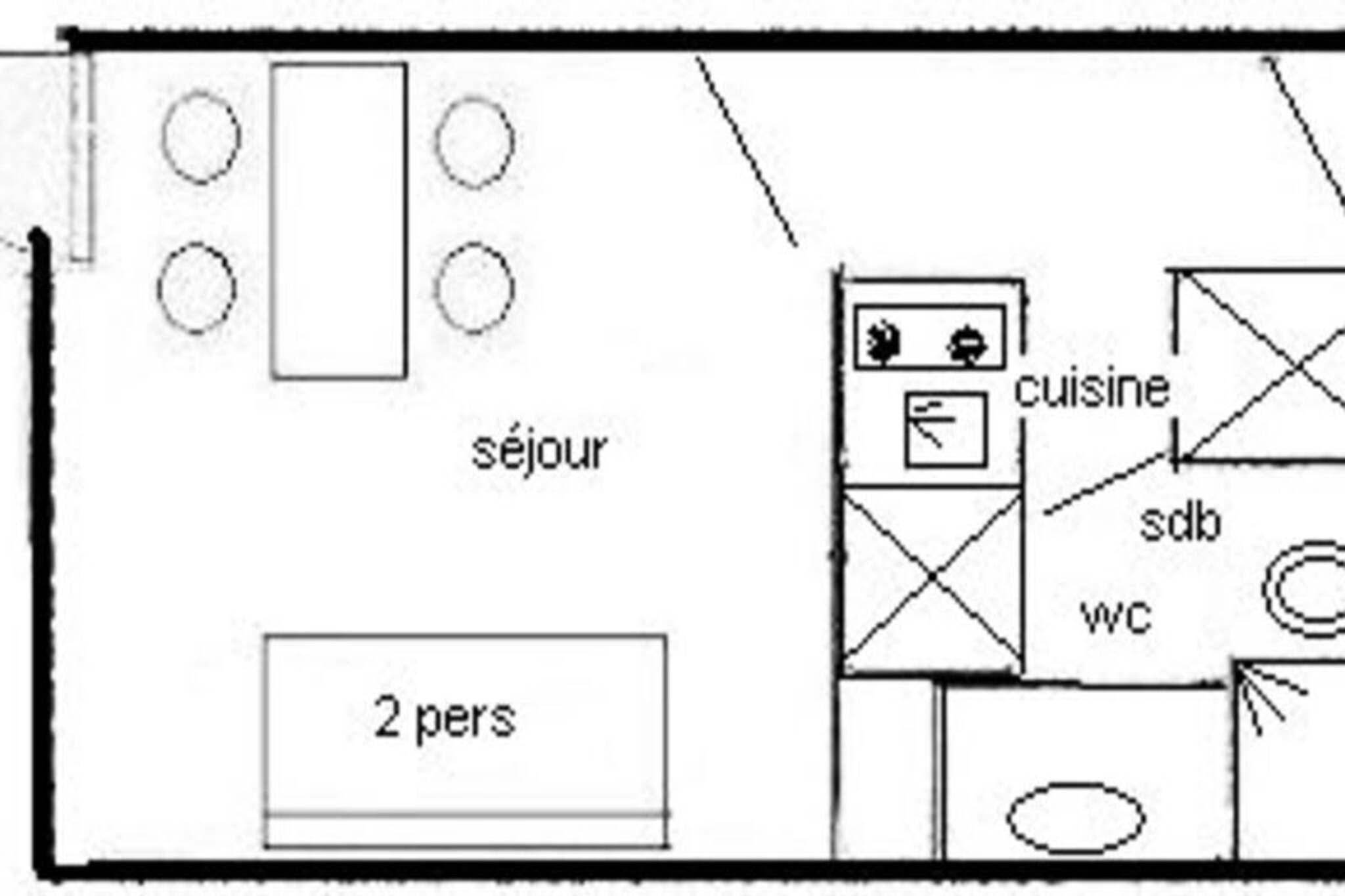 In the serene hamlet of Plagne Villages, this charming studio apartment offers a cozy retreat for couples or small families seeking a tranquil alpine escape. Situated within the LE PLEIN SUD residence, this ground-floor studio boasts direct ski-in/ski-out access, making it a perfect choice for winter sports enthusiasts. Imagine waking up to the crisp mountain air, stepping out onto your south-east facing terrace, and heading straight to the slopes for a day of adventure. The peaceful surroundings and proximity to nature create an idyllic setting for your holiday.
The studio is thoughtfully designed to maximize comfort and functionality within its 14 m² space. The living area features a double sofa bed and a mezzanine single bed, providing flexible sleeping arrangements. A compact kitchenette equipped with two electric hobs, a refrigerator, a microwave, and an electric coffee maker allows you to prepare simple meals with ease. The bathroom includes a shower and WC, while parquet flooring adds a warm touch to the interior. Modern conveniences such as a TV and included WiFi ensure a comfortable stay. A ski locker on the ground floor provides convenient storage for your gear.
Located just 700 meters from shops and amenities, the residence is well-connected by a free shuttle service running every 15 minutes to the village center. A nearby sports shop even offers bread delivery for added convenience. In addition to its prime location for skiing, the area transforms into a haven for hikers and nature lovers during the summer months, with breathtaking alpine trails and panoramic views. Whether you’re seeking thrilling descents or peaceful mountain strolls, this studio offers the perfect base for your adventures.
With its unbeatable location at the foot of the slopes, cozy ambiance, and easy access to local amenities, this studio apartment invites you to create unforgettable memories in the heart of the French Alps. Book your stay today and experience the magic of Plagne Villages.