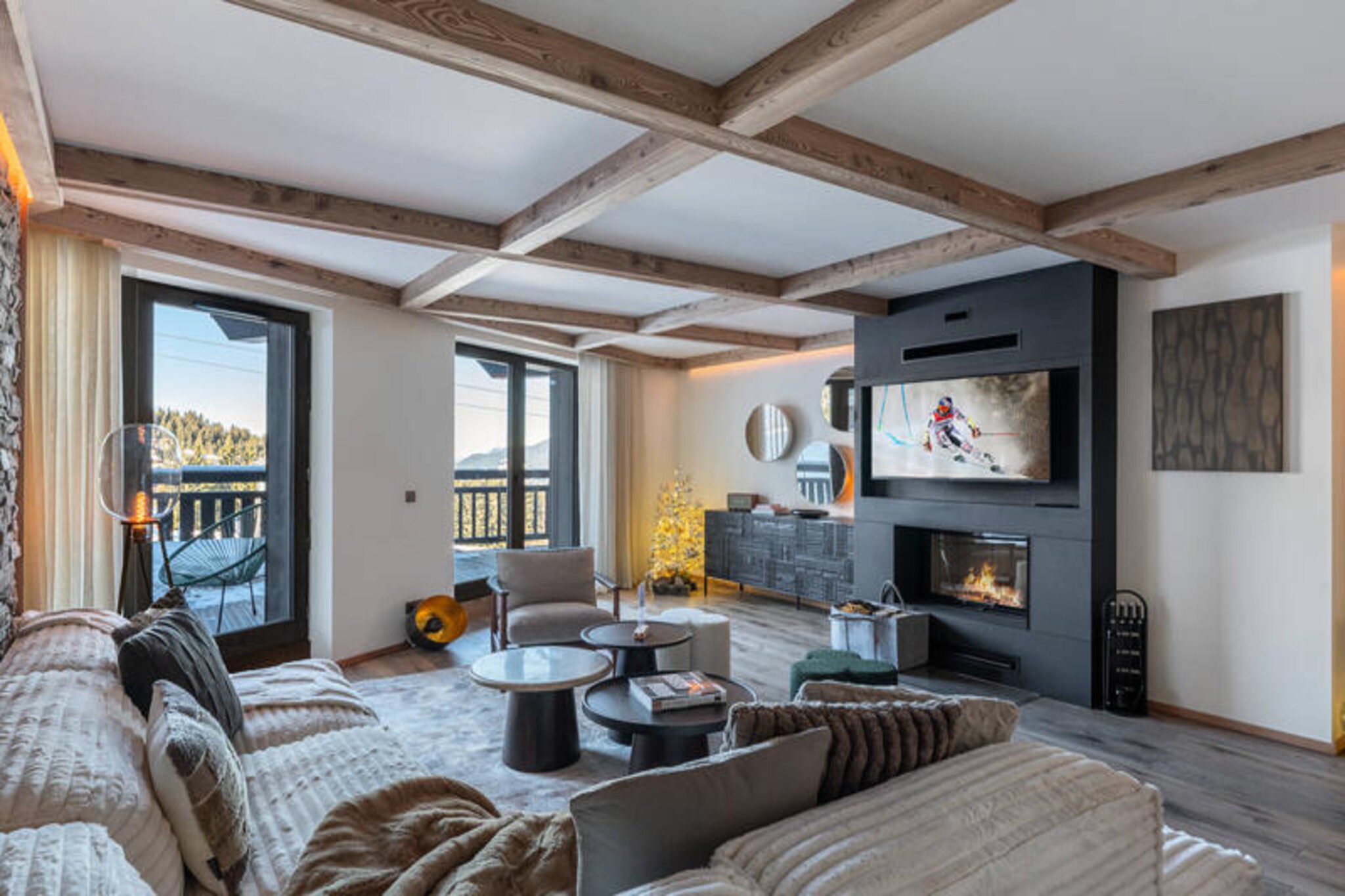 Apartment in Courchevel with Ski Access