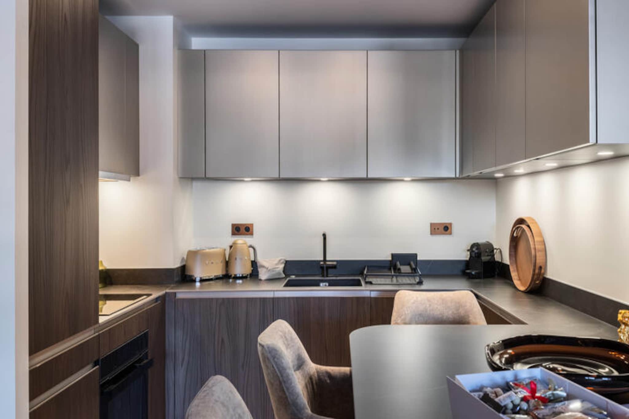 Apartment in Courchevel with Ski Access