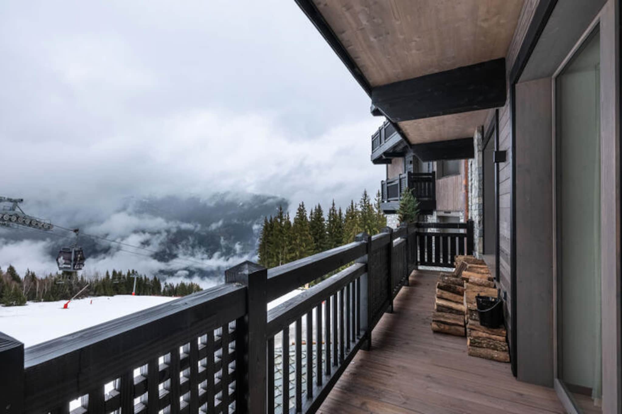 New ski-in and ski-out apartment