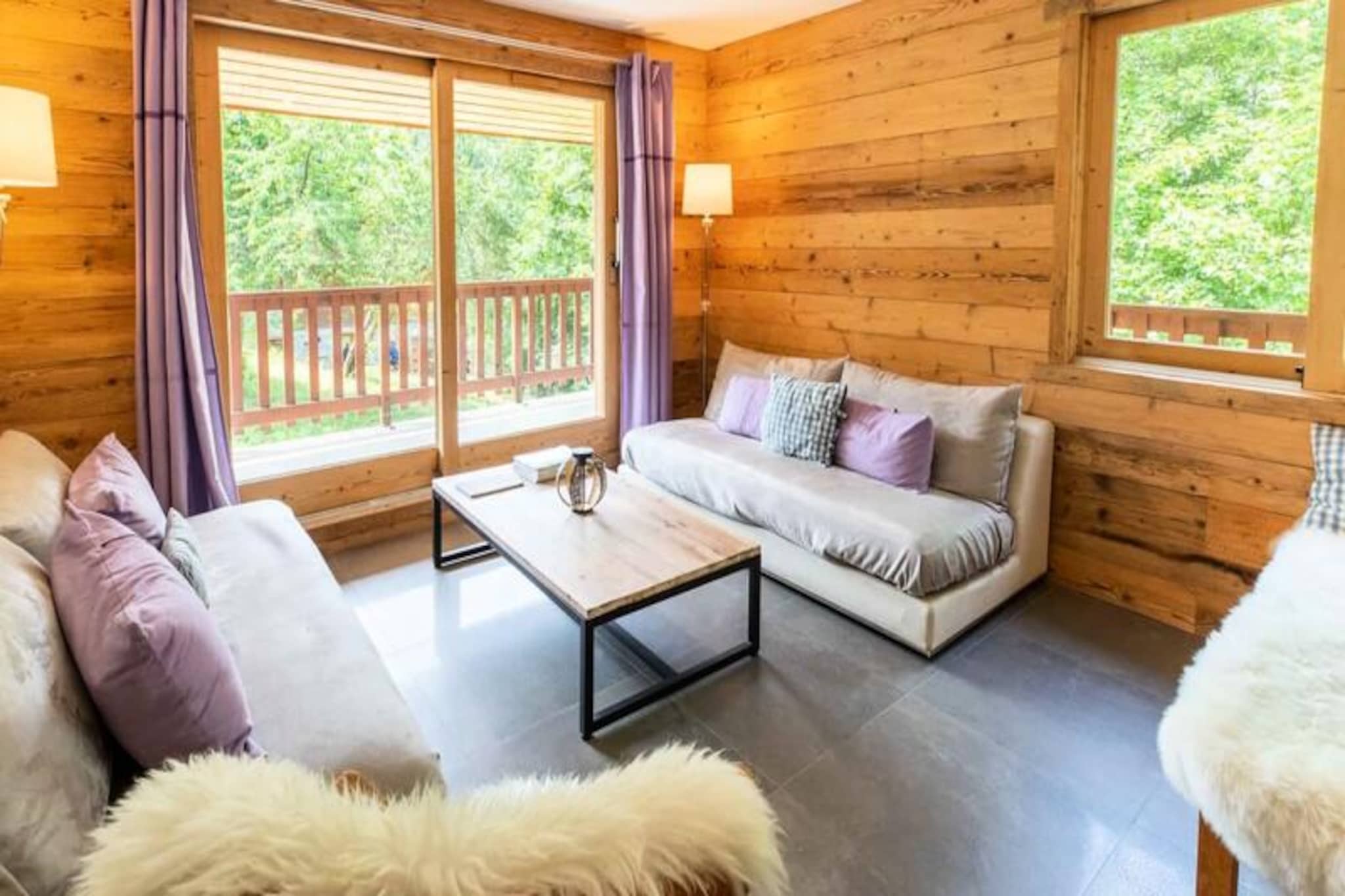In the heart of the charming Méribel Village, this beautifully renovated apartment offers a serene retreat with no overlooking neighbors, perfect for those seeking a peaceful alpine escape. Fauvettes 4 welcomes you with its warm and inviting ambiance, blending modern comforts with traditional mountain charm. From its south- and west-facing windows, enjoy breathtaking views of the surrounding peaks, bathed in natural light throughout the day. 
 
 Spread across two levels, the apartment is thoughtfully designed to accommodate up to eight guests. The main floor features a cozy living room with a fully equipped kitchen, including a Nespresso machine, oven, large refrigerator, and dishwasher. A double bedroom with an en-suite bathroom and a separate toilet complete this level. Families will appreciate the baby-friendly amenities, such as a high chair and crib. Upstairs, two additional bedrooms await: one with a queen-size bed and a small desk, ideal for remote work, and another with bunk beds and two singles that can be converted into a double. A shared bathroom with a bathtub and toilet ensures comfort for all.
 
 Méribel Village is a family-friendly haven, offering a true alpine village atmosphere just a short 10-minute drive or 15-minute free shuttle ride from Méribel. The Golf chairlift provides quick access to the slopes, making it an ideal base for ski enthusiasts. Nearby, you'll find a Spar supermarket, a bakery, a ski shop, and the popular Lodge du Village restaurant. The free shuttle service ensures seamless travel throughout the valley, running every 15 minutes during peak hours.
 
 Whether you're here to ski, relax, or explore the stunning 3 Valleys region, Fauvettes 4 is the perfect choice for a memorable mountain getaway. Let the CVR team assist with ski passes, equipment rentals, lessons, or even private chef services to make your stay truly exceptional.