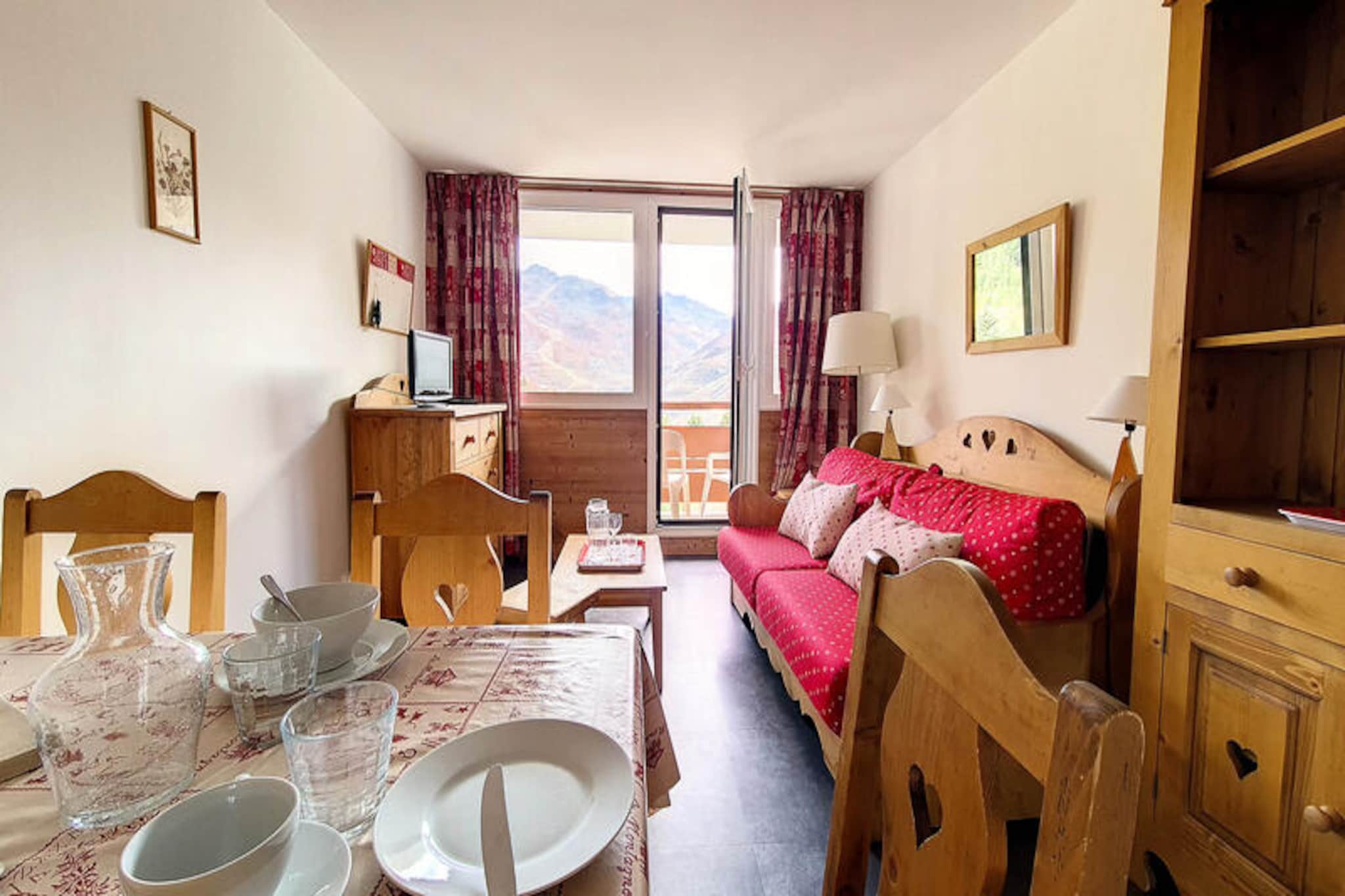 Apartment in Resort with Ski Slope Views