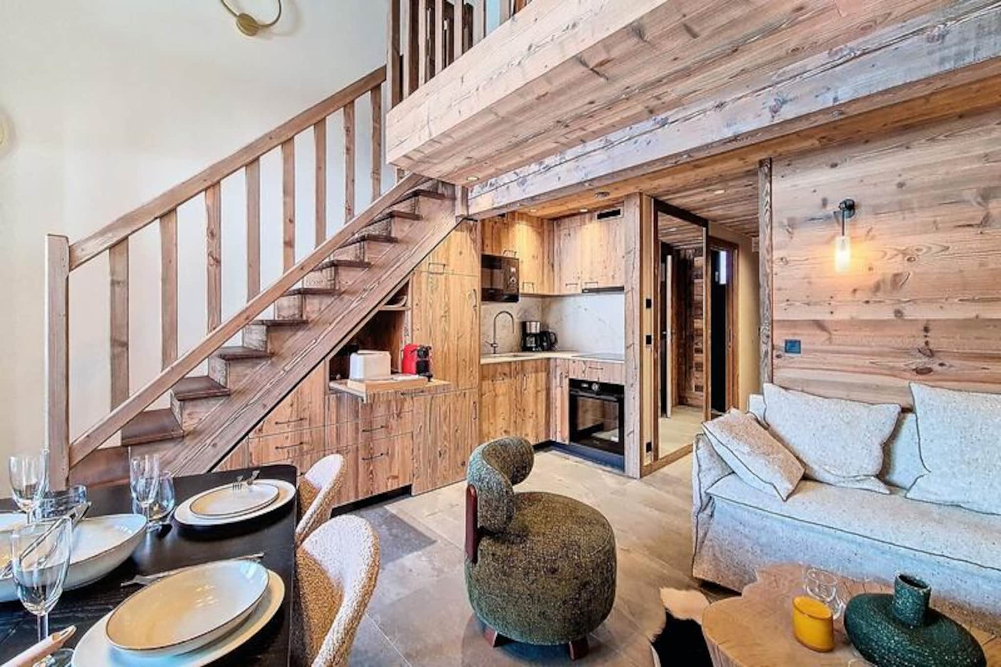 Bright duplex apartment · Ski-in/ski-out · Balcony