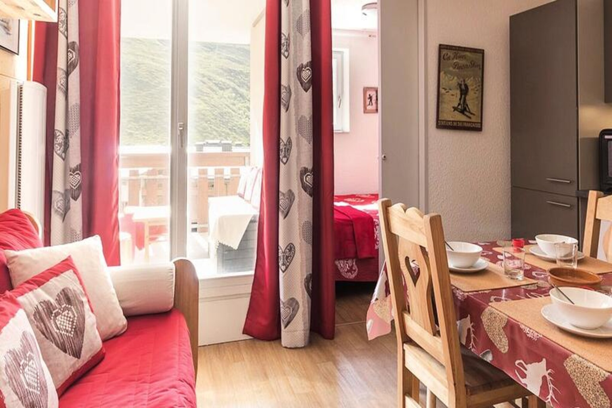 Apartment in Bruyères with Ski-In/Ski-Out