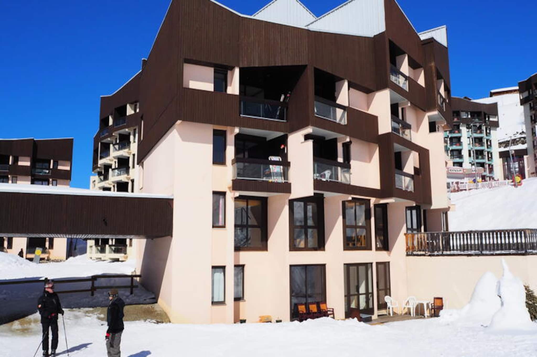 High above the picturesque slopes of Reberty 1850, this charming alpine retreat offers a perfect blend of modern comfort and traditional mountain ambiance. With ski-in/ski-out access, your alpine adventures begin right at your doorstep, making it an ideal haven for snow enthusiasts and nature lovers alike. Imagine waking up to the crisp mountain air, stepping onto your southeast-facing balcony, and taking in the serene views of the surrounding peaks bathed in morning light.
This fully renovated two-room apartment, completed in December 2022, is thoughtfully designed to accommodate up to four guests. The cozy living room features a single sofa bed and a pull-out bed, complemented by a 100cm flat-screen TV for relaxing evenings. The modern kitchen is equipped with everything you need, from a ceramic hob and large refrigerator to a Nespresso machine, ensuring you can prepare hearty meals after a day on the slopes. The bedroom, with its new 2023 bunk beds, promises restful nights, while the bathroom offers a refreshing shower, a washing machine, and a heated towel rack for added convenience.
Situated on the 4th floor, the apartment also includes a covered parking space with an electric vehicle charging station, making it a practical choice for eco-conscious travelers. The residence itself boasts an elevator, a secure entry system, and a concierge, ensuring a seamless and comfortable stay. Free Wi-Fi is available in the lobby, while paid Wi-Fi in the apartment keeps you connected.
Located near charming shops and restaurants, and with easy access to the Croisette area via free shuttle buses or a short walk to the Bruyères district, this property is perfectly positioned for exploring the vibrant surroundings. Whether you’re here for the thrill of the slopes or the tranquility of the mountains, this alpine gem promises an unforgettable escape.