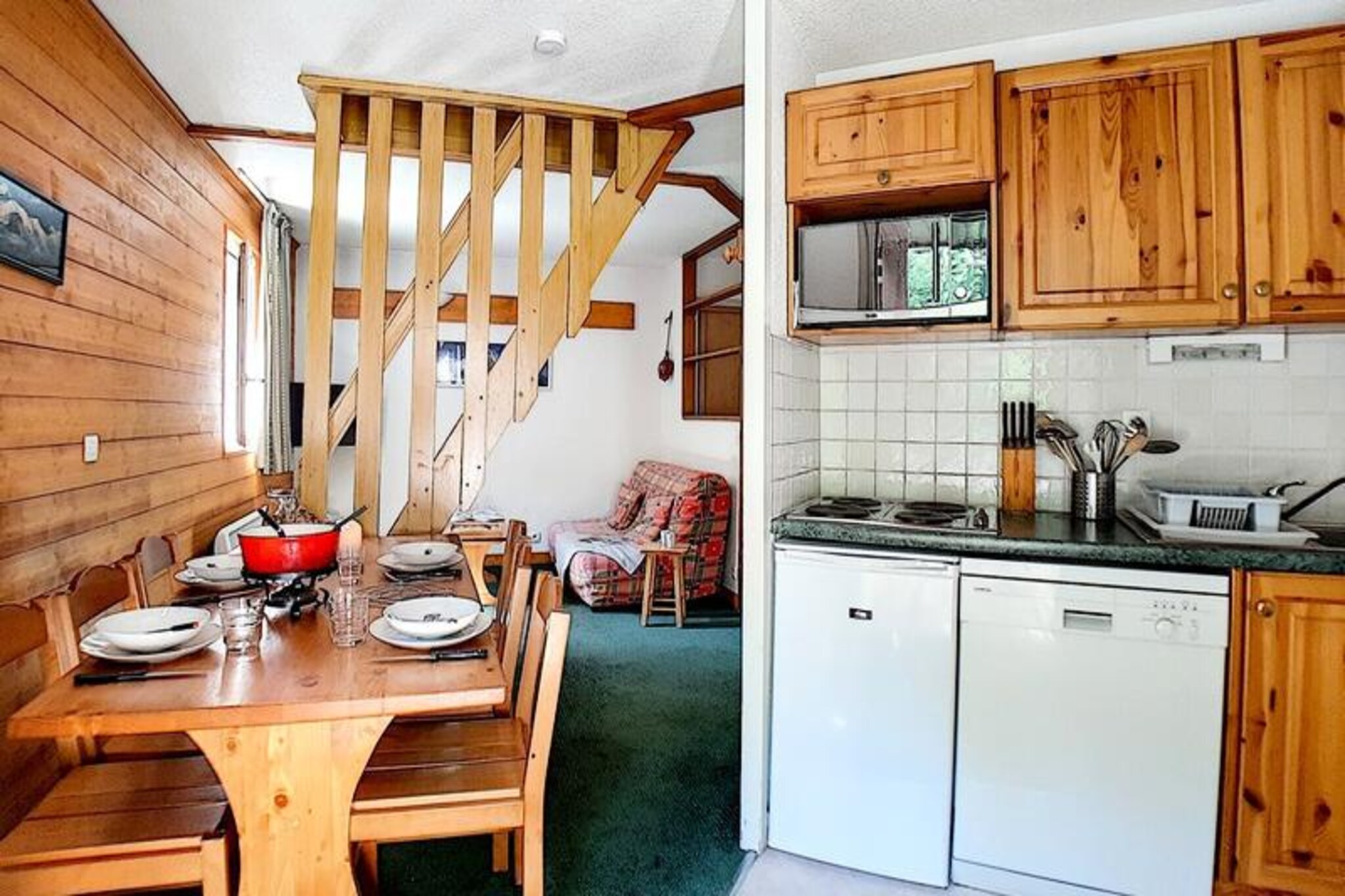 Duplex apartment · Close to the slopes · East-facing balcony