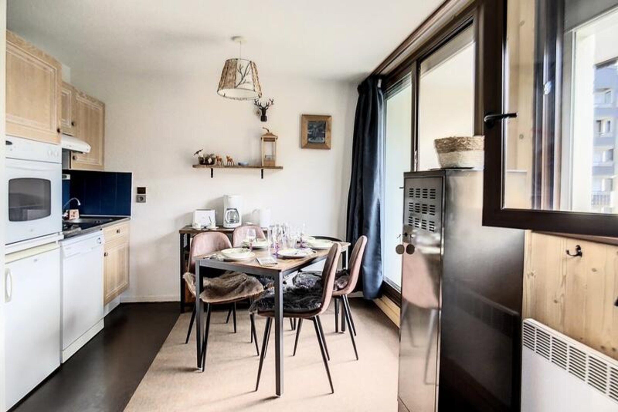 Renovated studio · At the foot of the slopes · Balcony