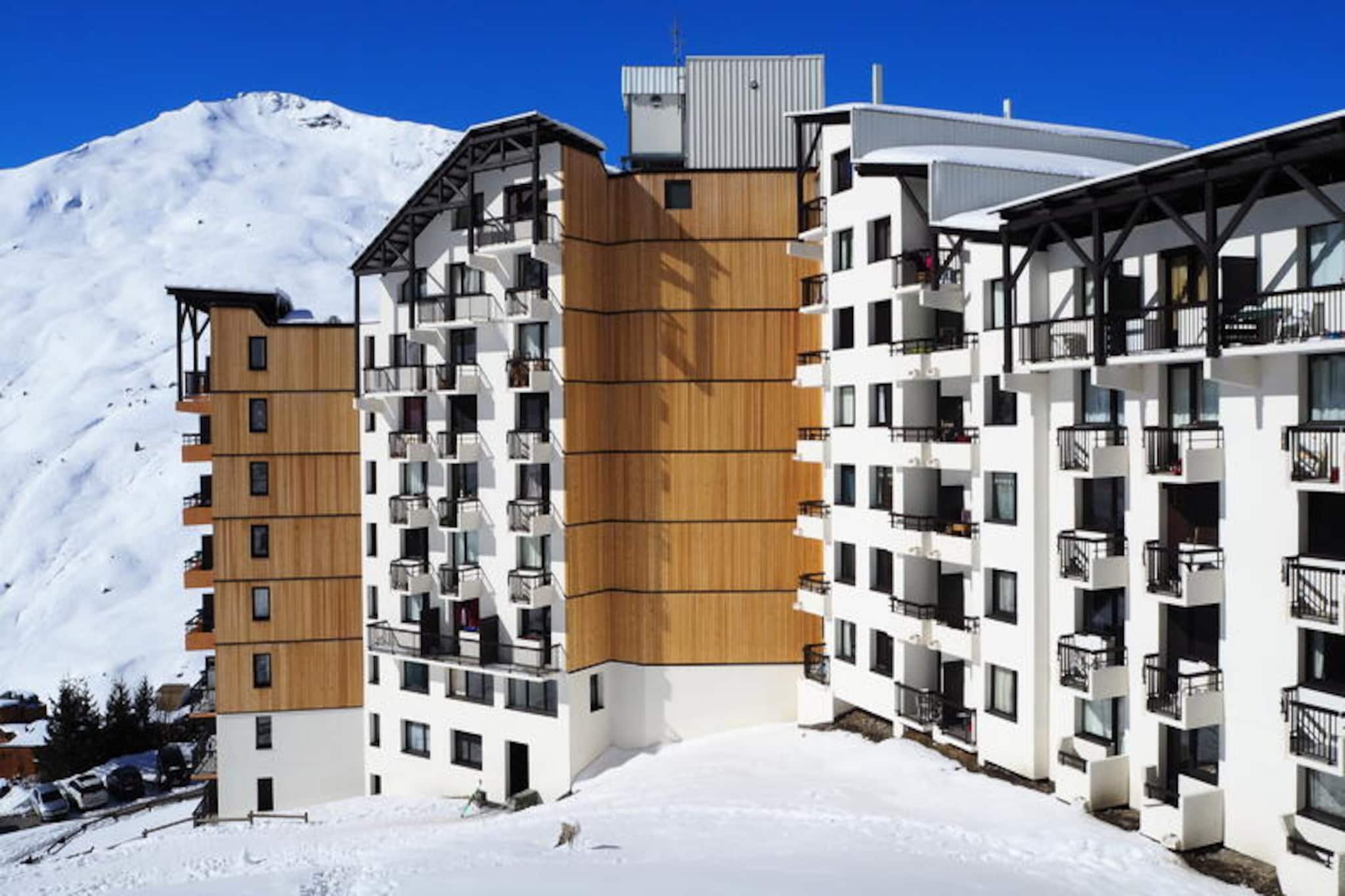 Apartment in Reberty with Ski Slope Views