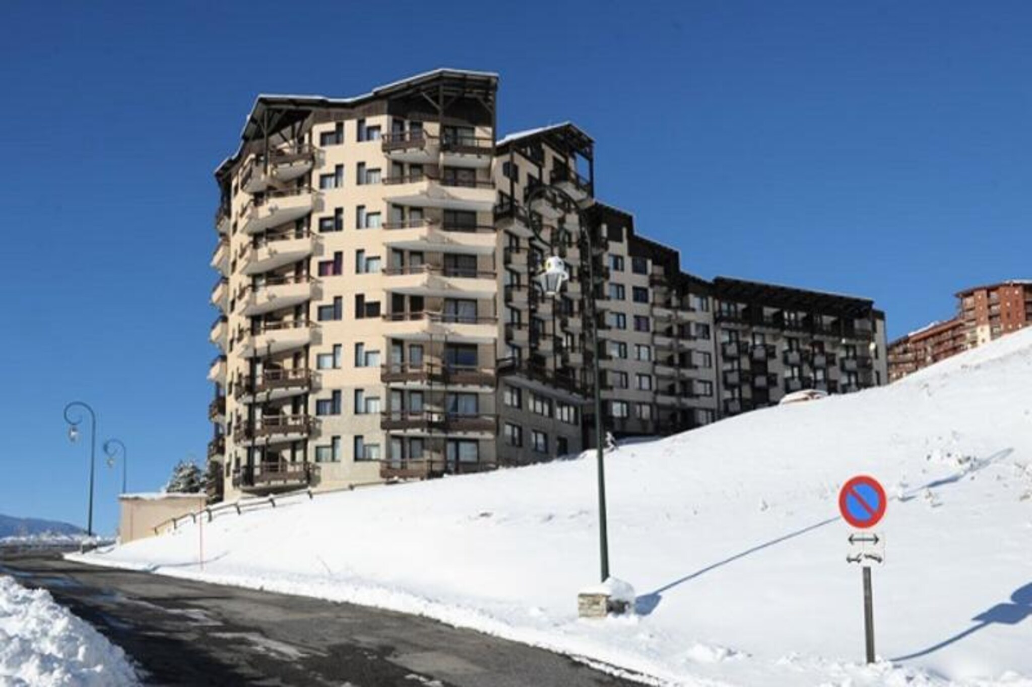Apartment in Reberty with Ski Slope Views