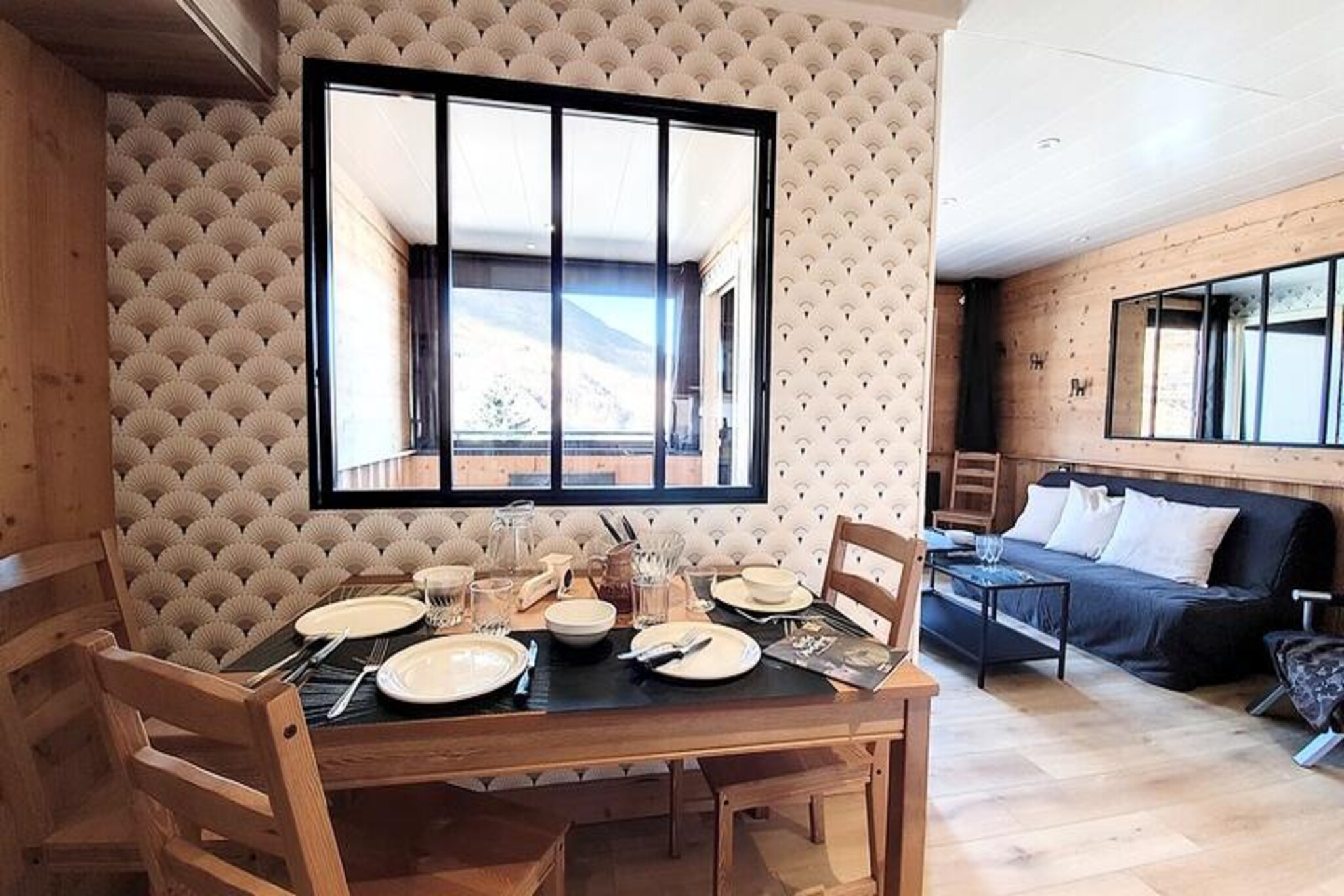 Apartment in Fontanettes with Mountain View