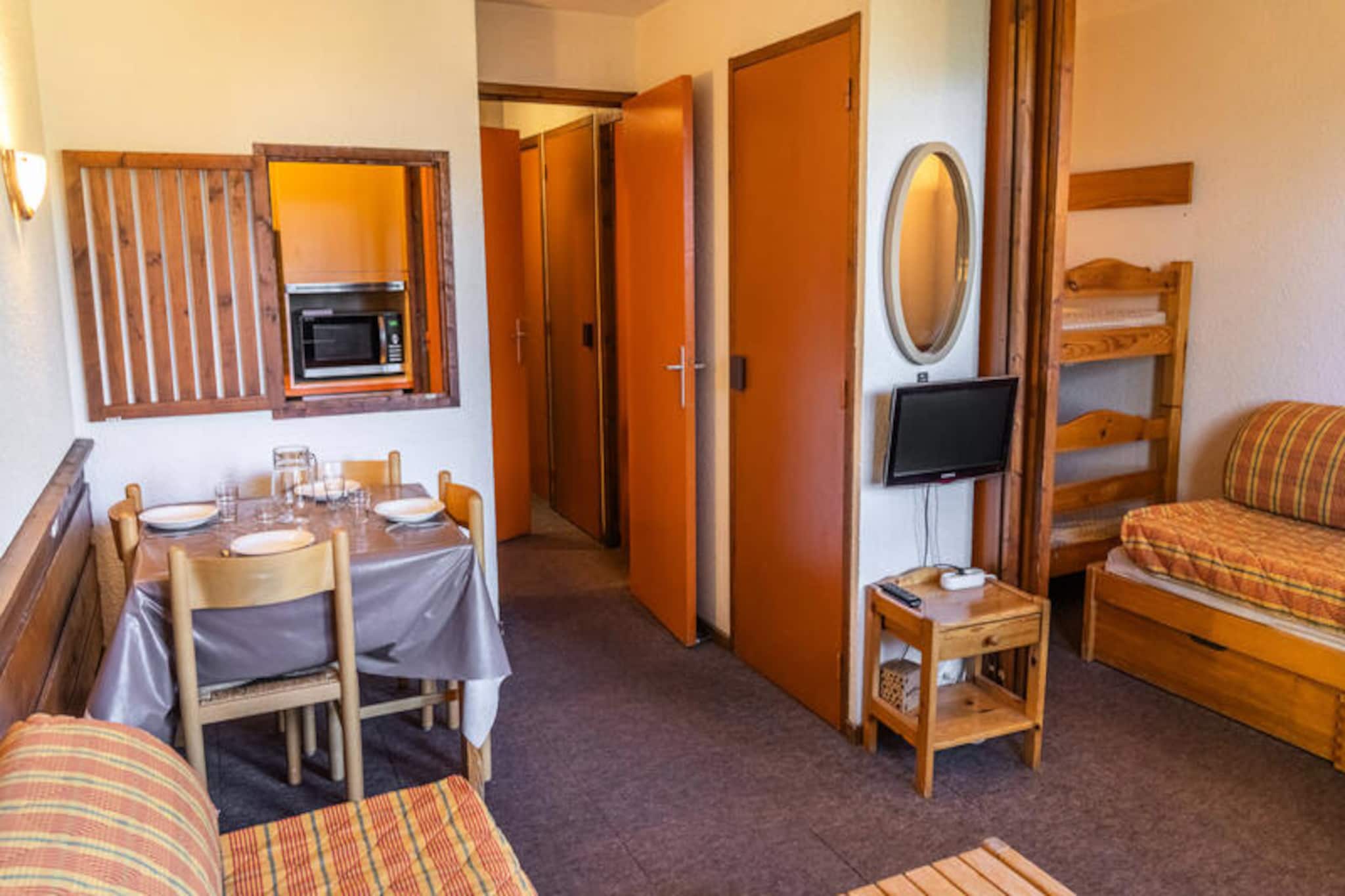 Studio with sleeping area in the heart of Les Orres 1650