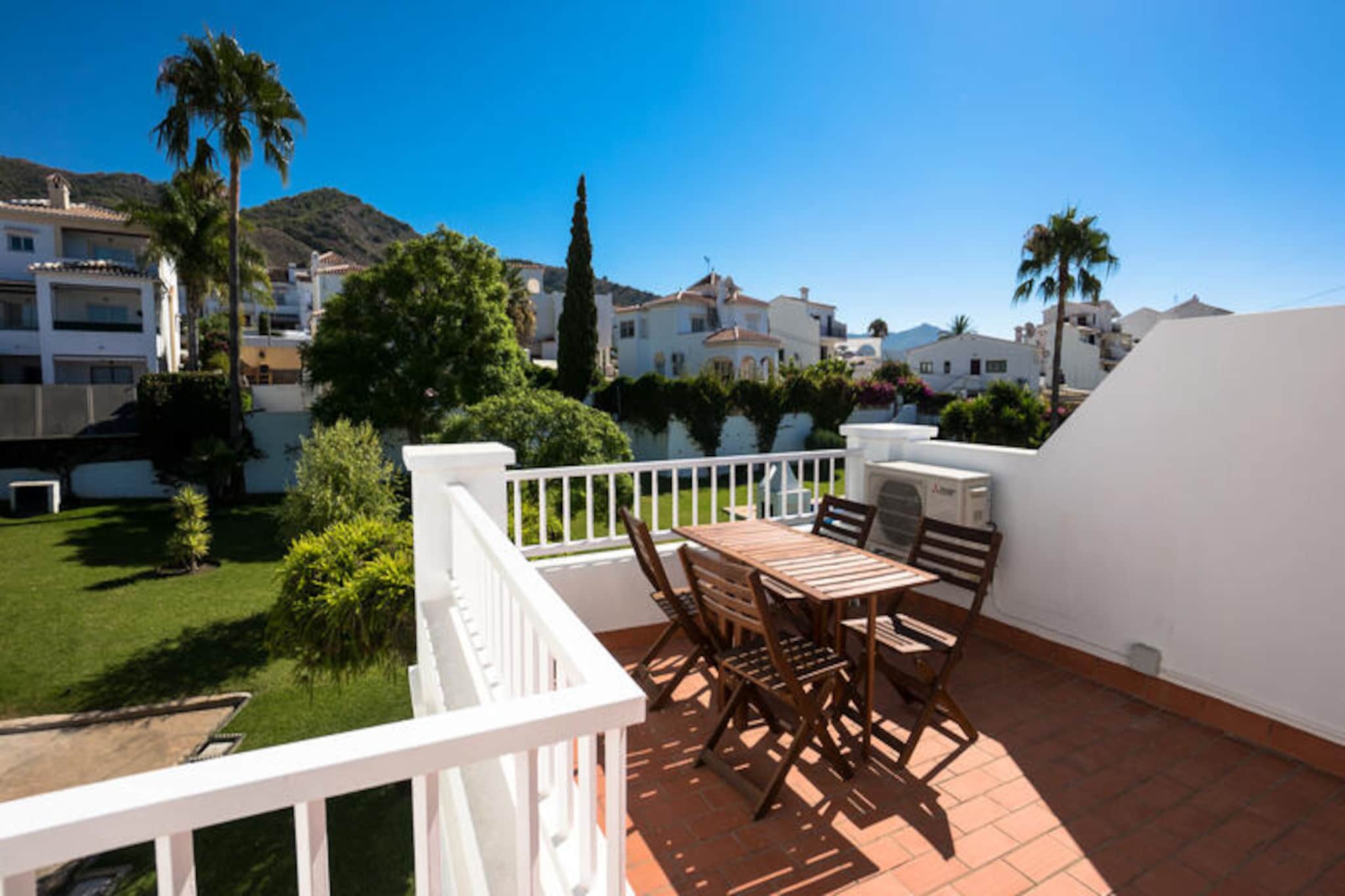 House in Nerja with Spa Access & Views