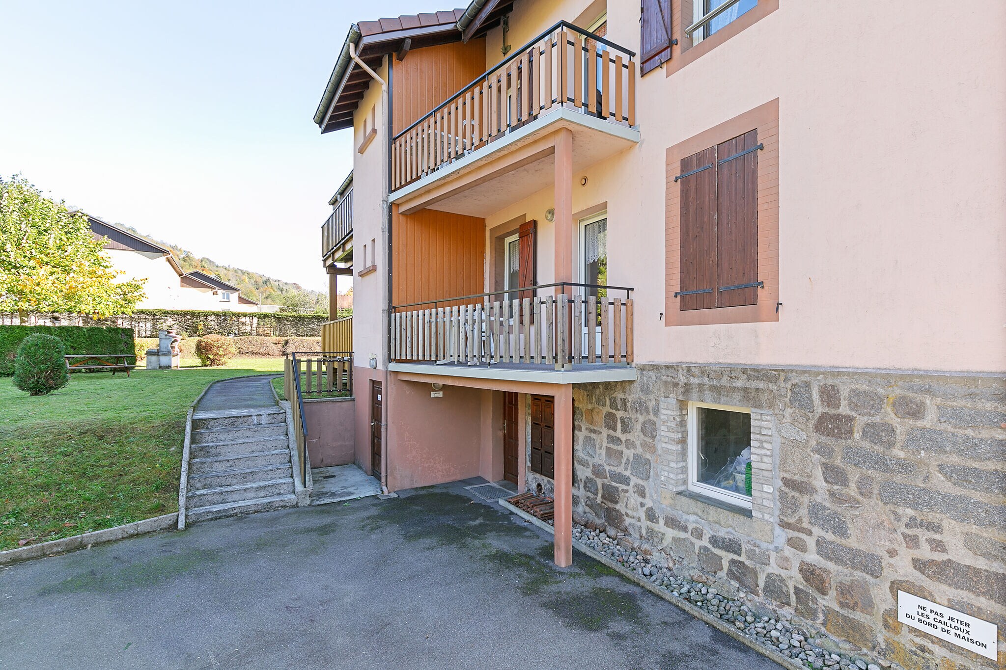 Geräumiges Appartement in La Bresse mit Terrasse
