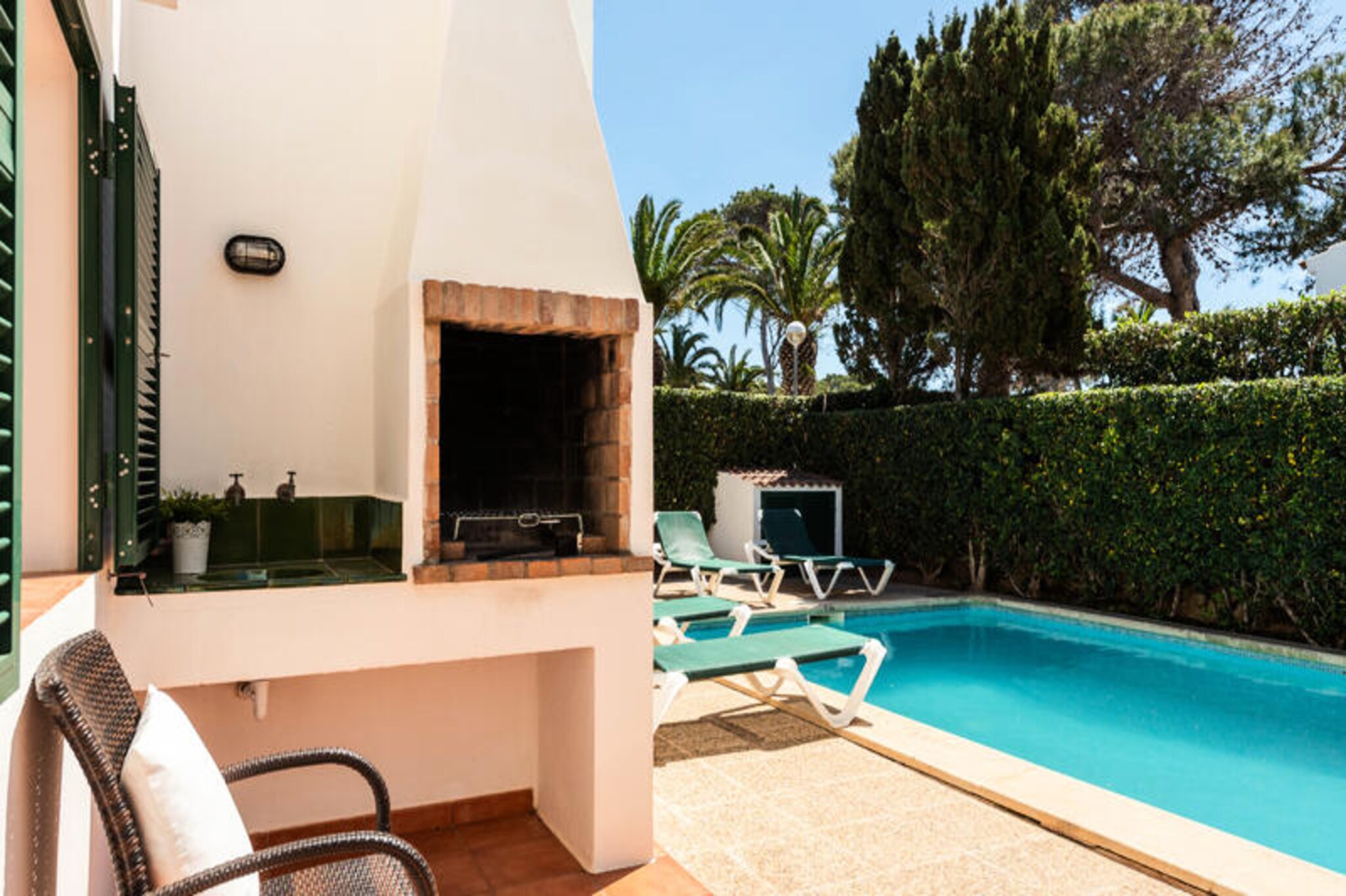 Villa in Cala'n Blanes with Private Pool