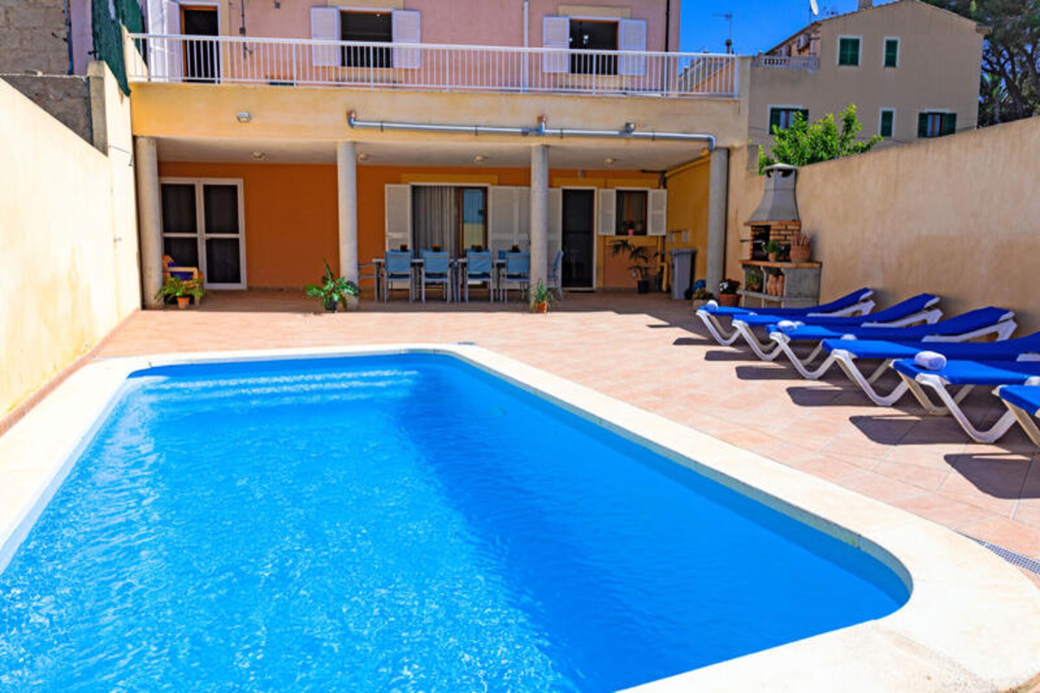 House in Muro with Pool and BBQ Area
