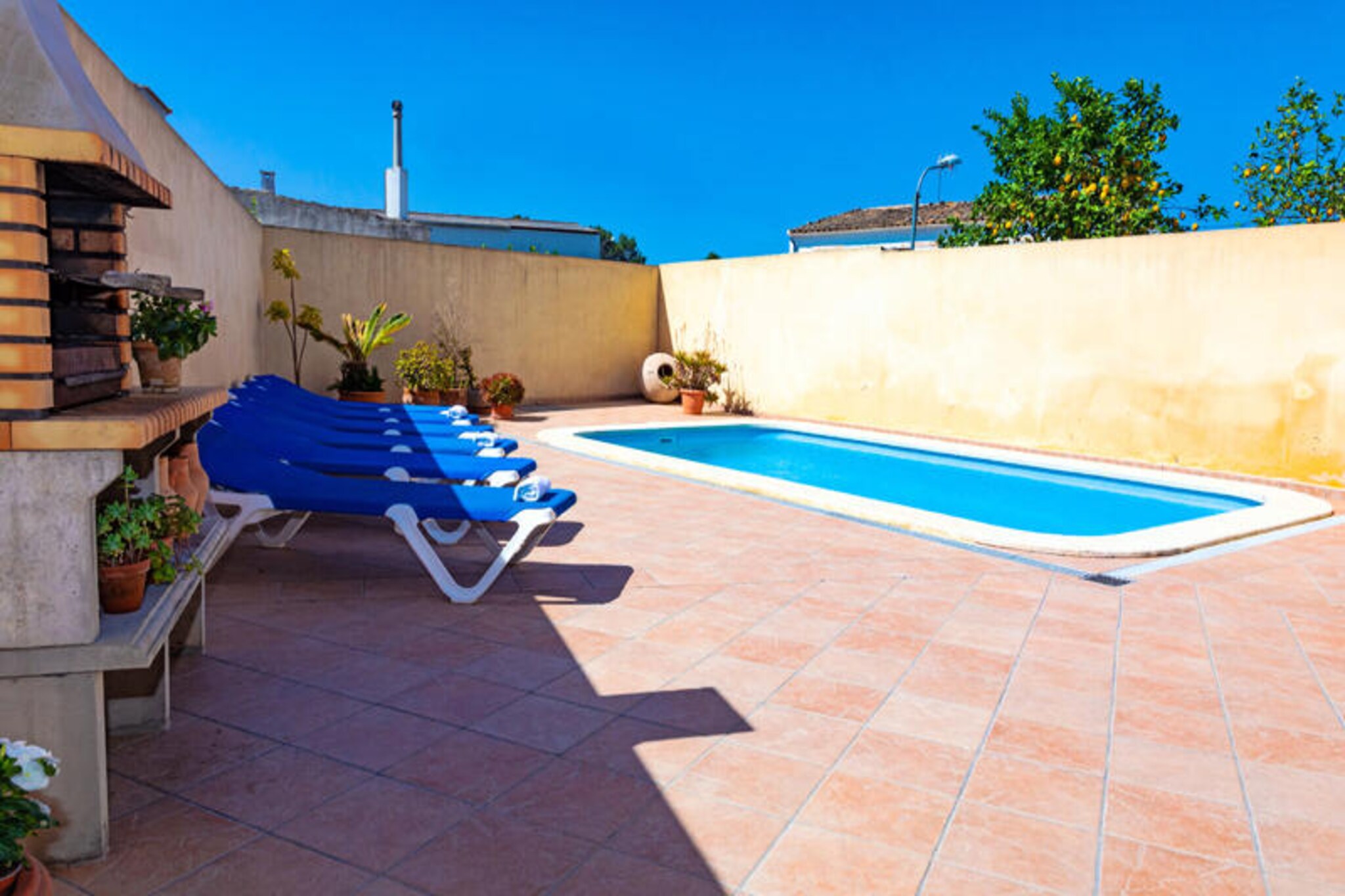House in Muro with Pool and BBQ Area