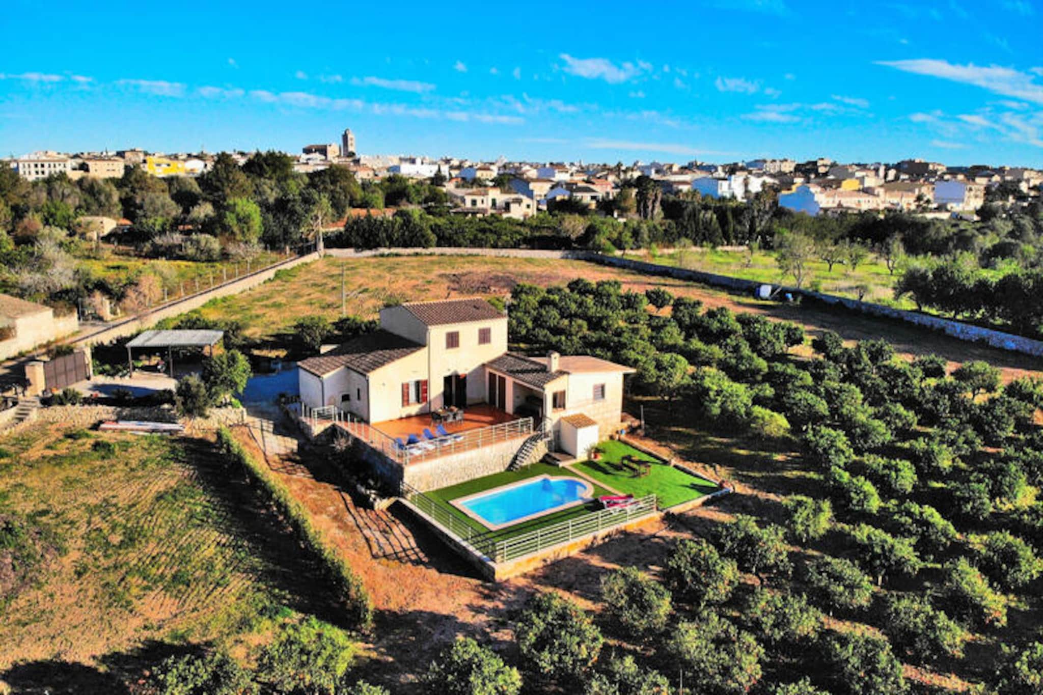 House near Muro with Pool and BBQ Views
