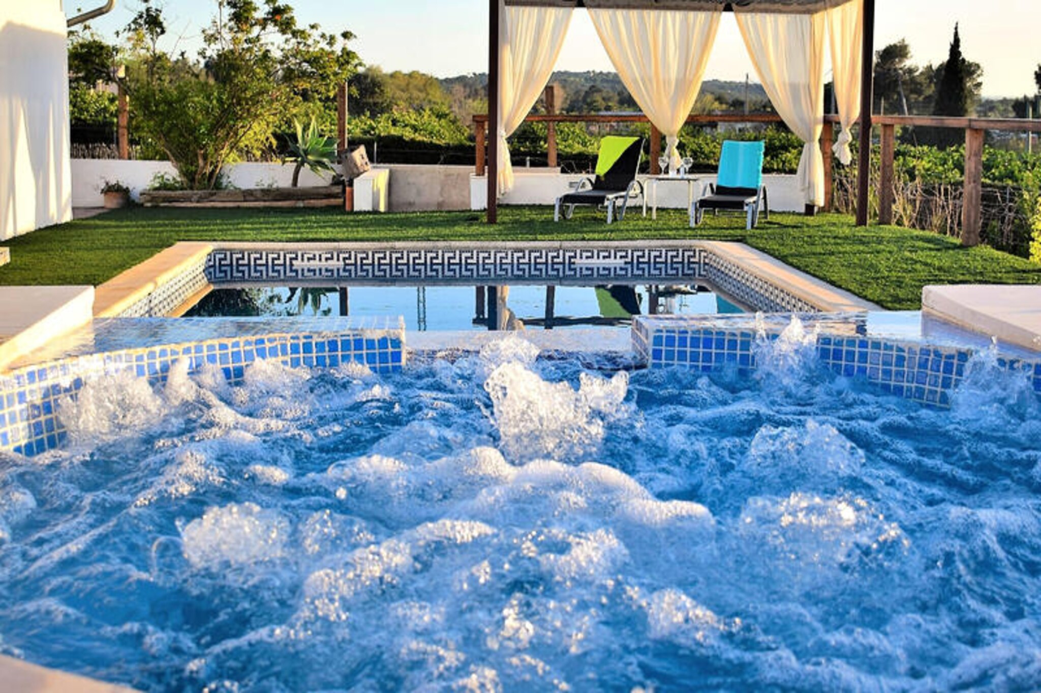 Villa in Muro with Pool and Jacuzzi